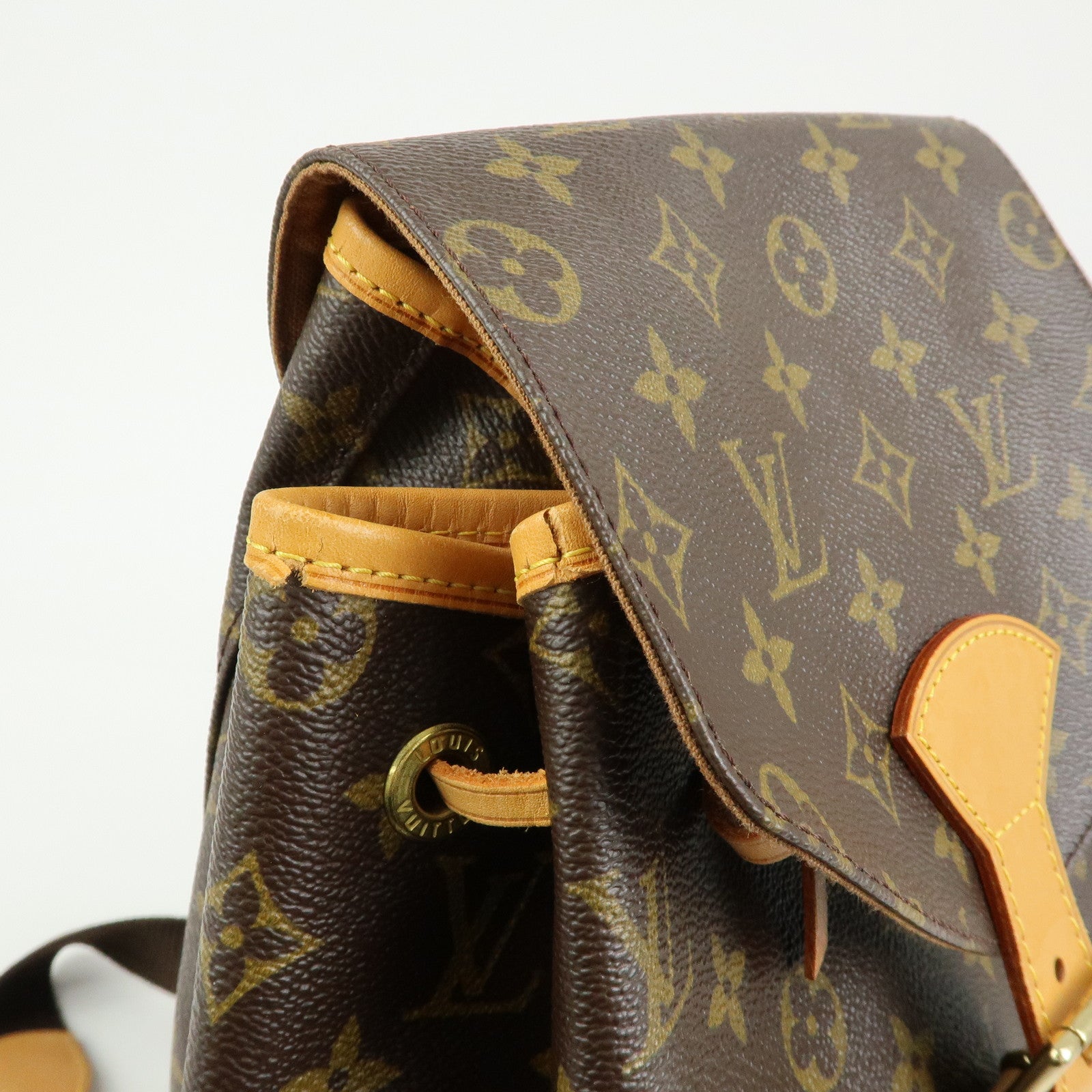Louis Vuitton Monogram Montsouris GM Backpack Brown M51135