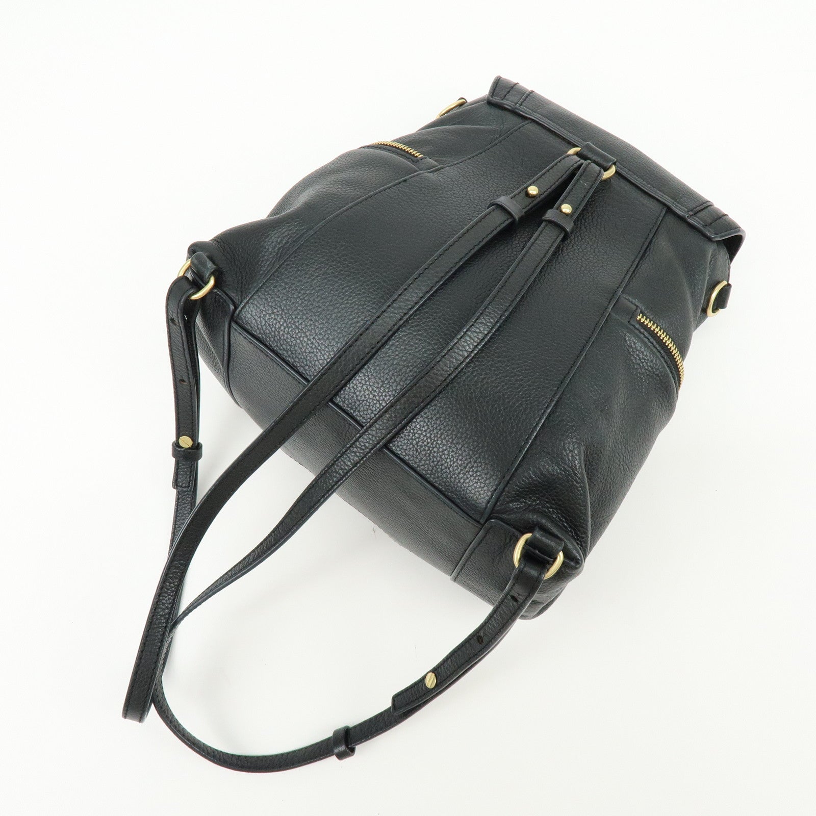 Chloe See By Chloe Leather Olga 2Way Bag Mini Backpack Shoulder Bag
