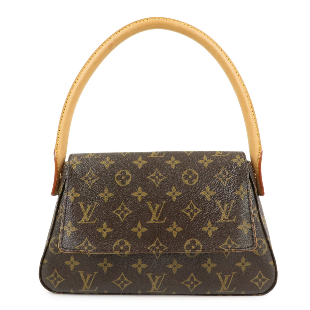 Louis Vuitton Monogram Mini Looping Shoulder Bag Brown M51147
