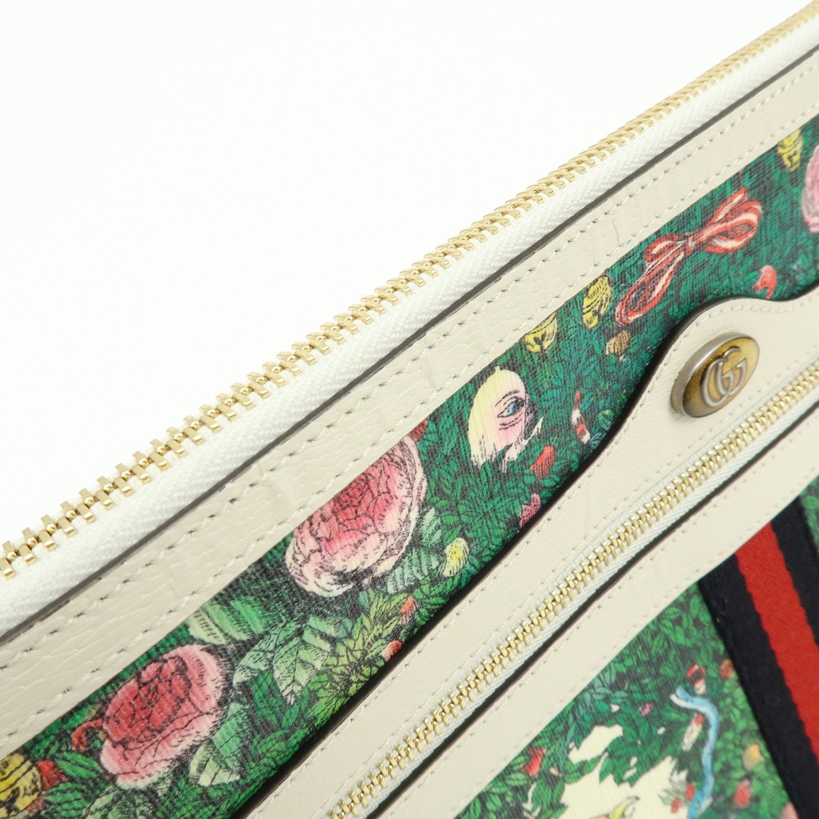 GUCCI Sherry Ophidia Yuko Higuchi Japan Limited Flat Pouch Bag 517551