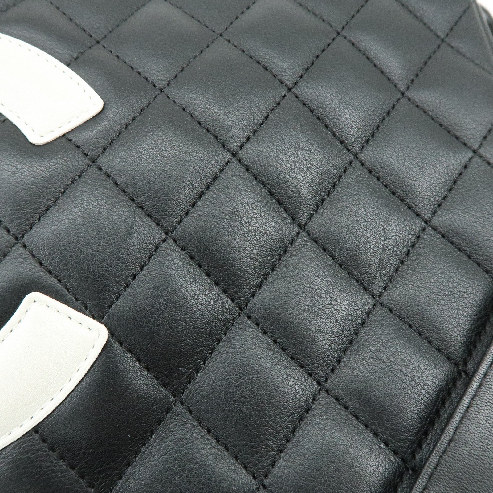 CHANEL Cambon Line Lambskin Medium Pochette Shoulder Bag A25178