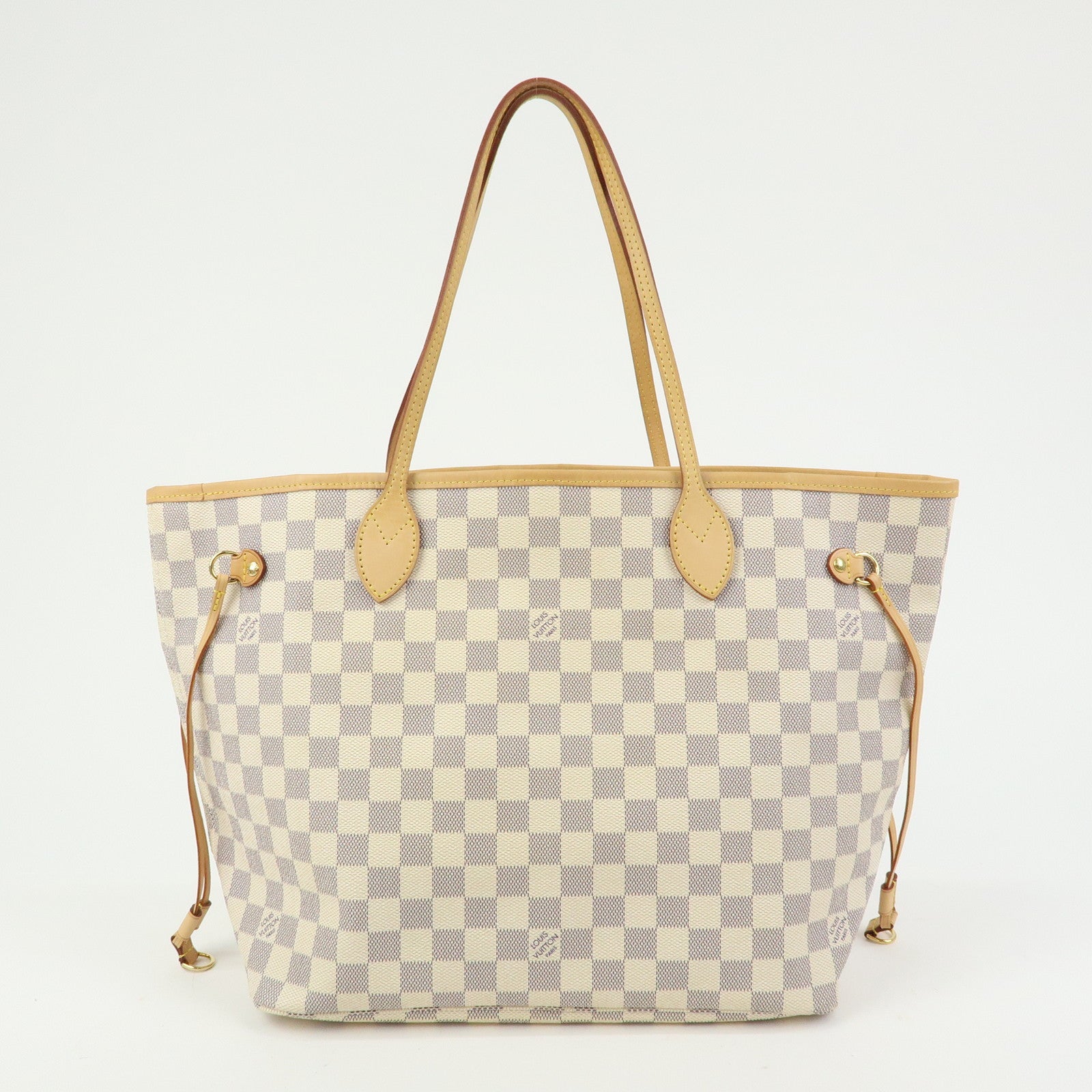 Louis Vuitton Damier Azur Neverfull MM Tote Bag Shoulder Bag N41361