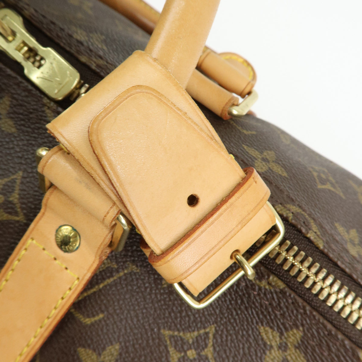 Louis Vuitton Monogram Keep All 55 Boston Bag Brown M41424
