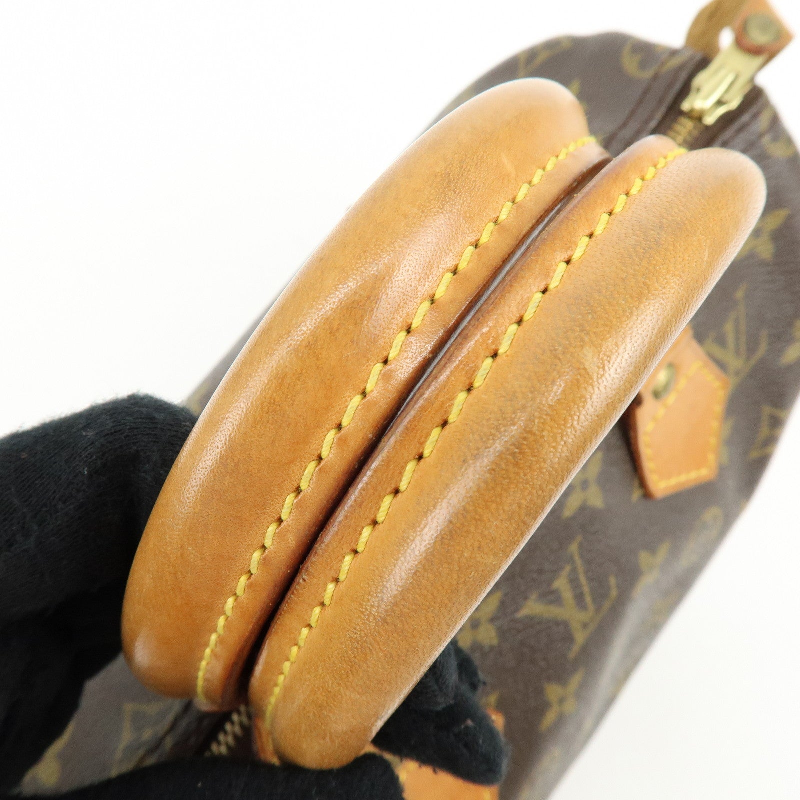 Louis Vuitton Monogram Speedy 25 Boston Bag Hand Bag Brown M41528