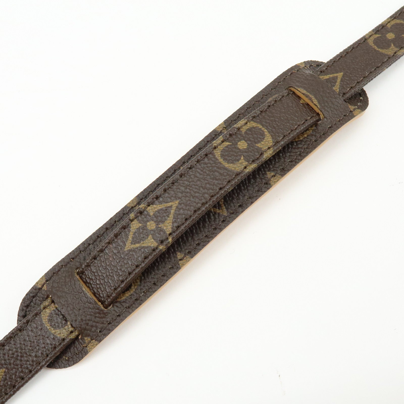 Louis Vuitton Monogram Adjustable Shoulder Strap Brown 120cm J52315