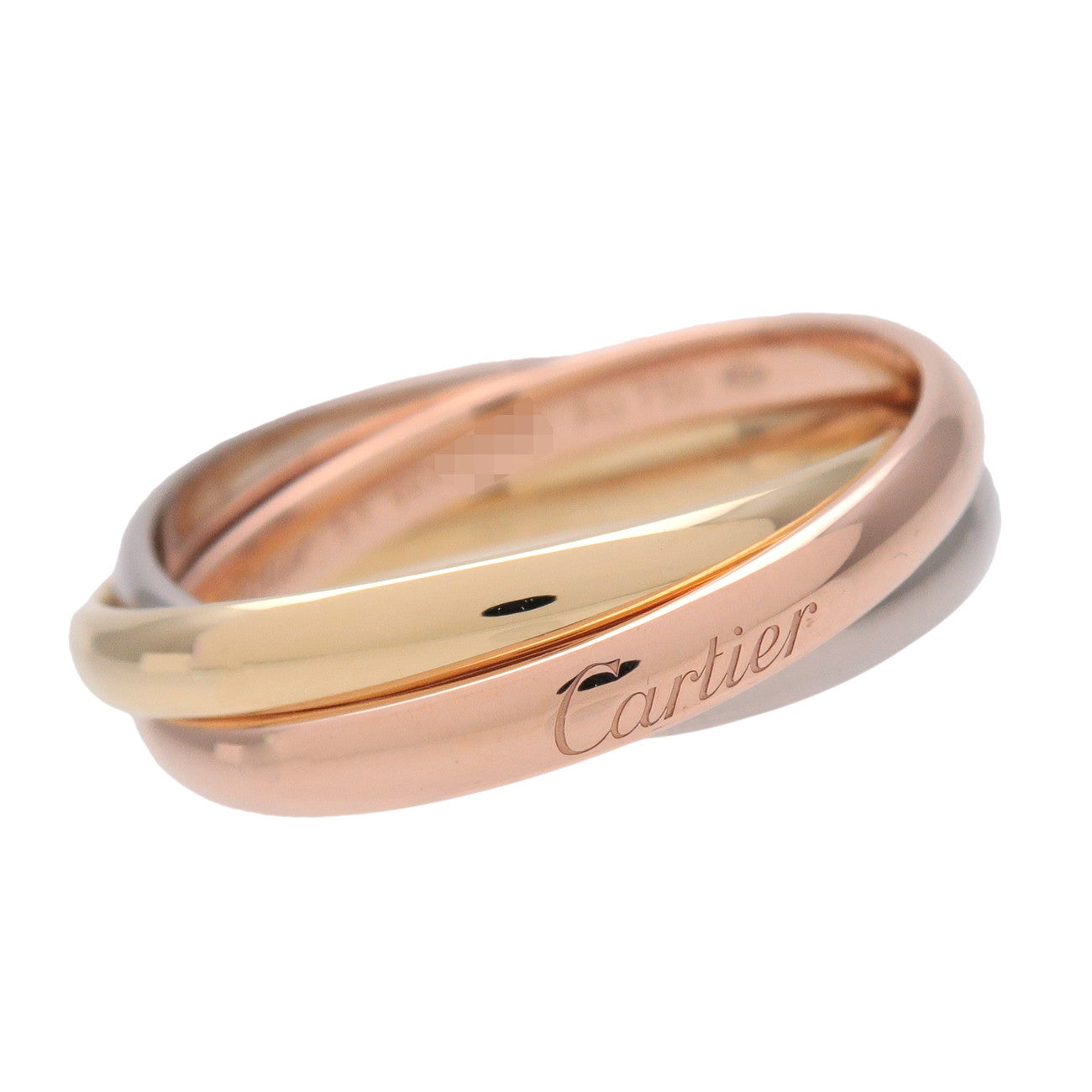 Cartier Trinity Ring SM K18 750YG/WG/PG Gold #51 US5.5 EU51 HK12.5