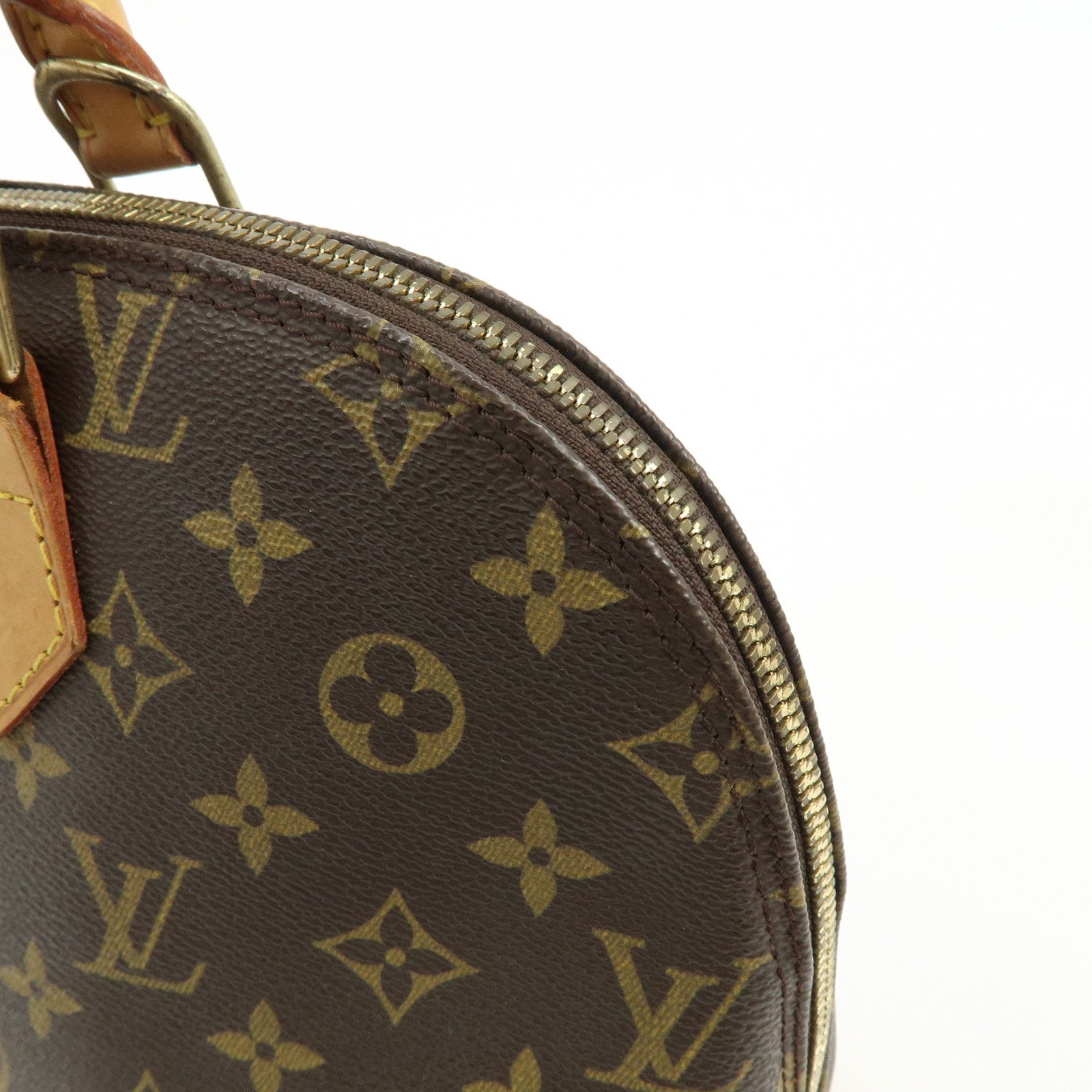 Louis Vuitton Monogram Canvas Alma Hand Bag Brown M51130