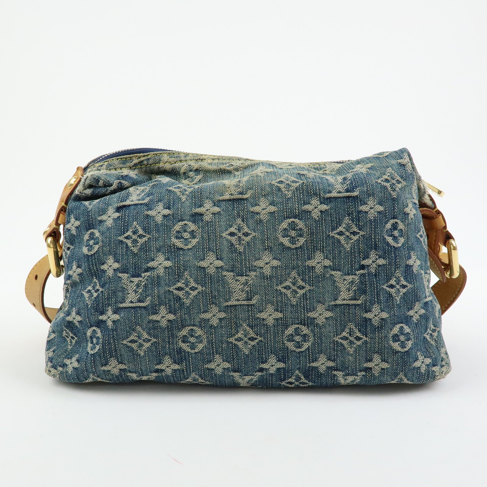Louis Vuitton Monogram Denim Baggy PM 2Way Bag Shoulder Bag M95049 Lot