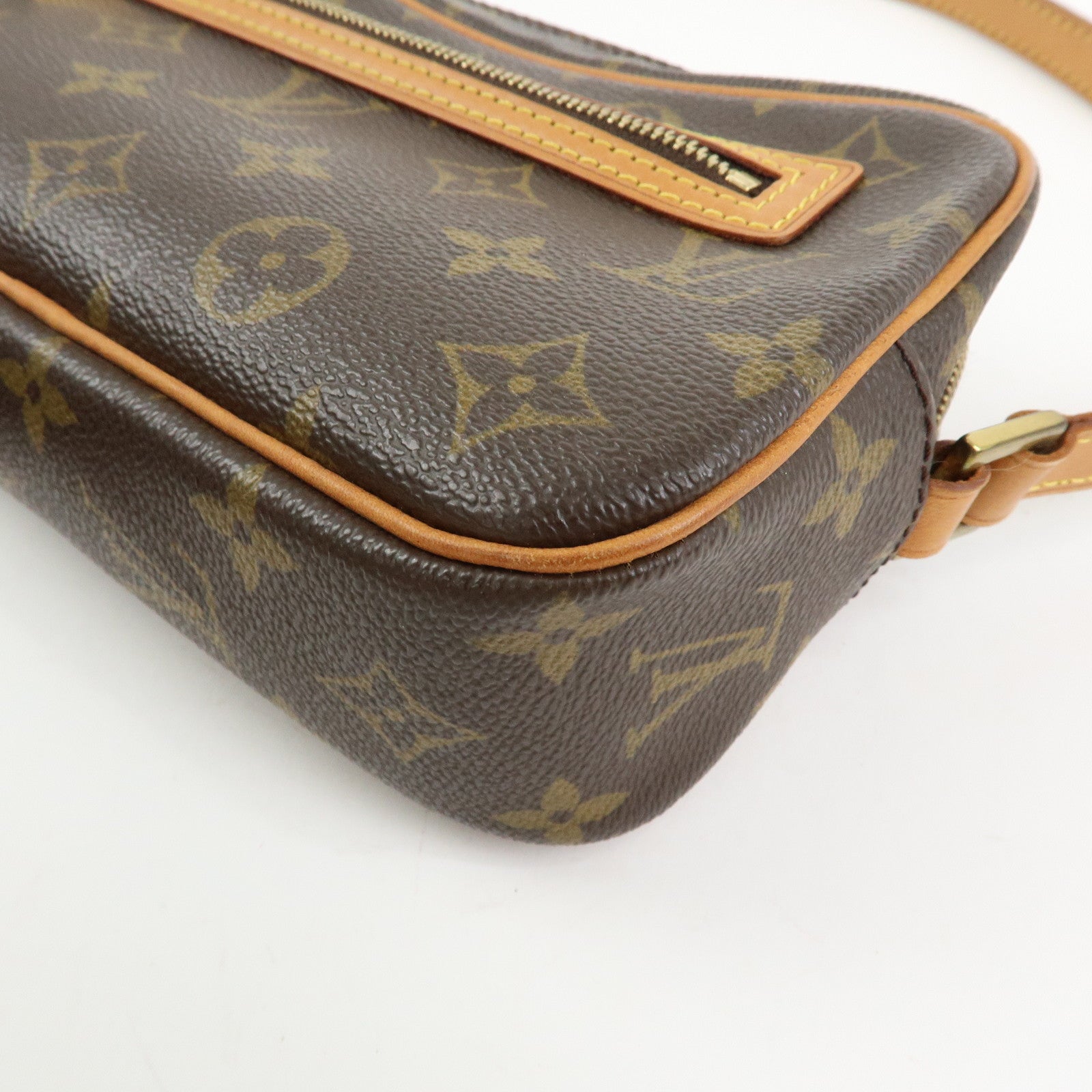Louis Vuitton Monogram Pochette Cite Shoulder Bag Brown M51183