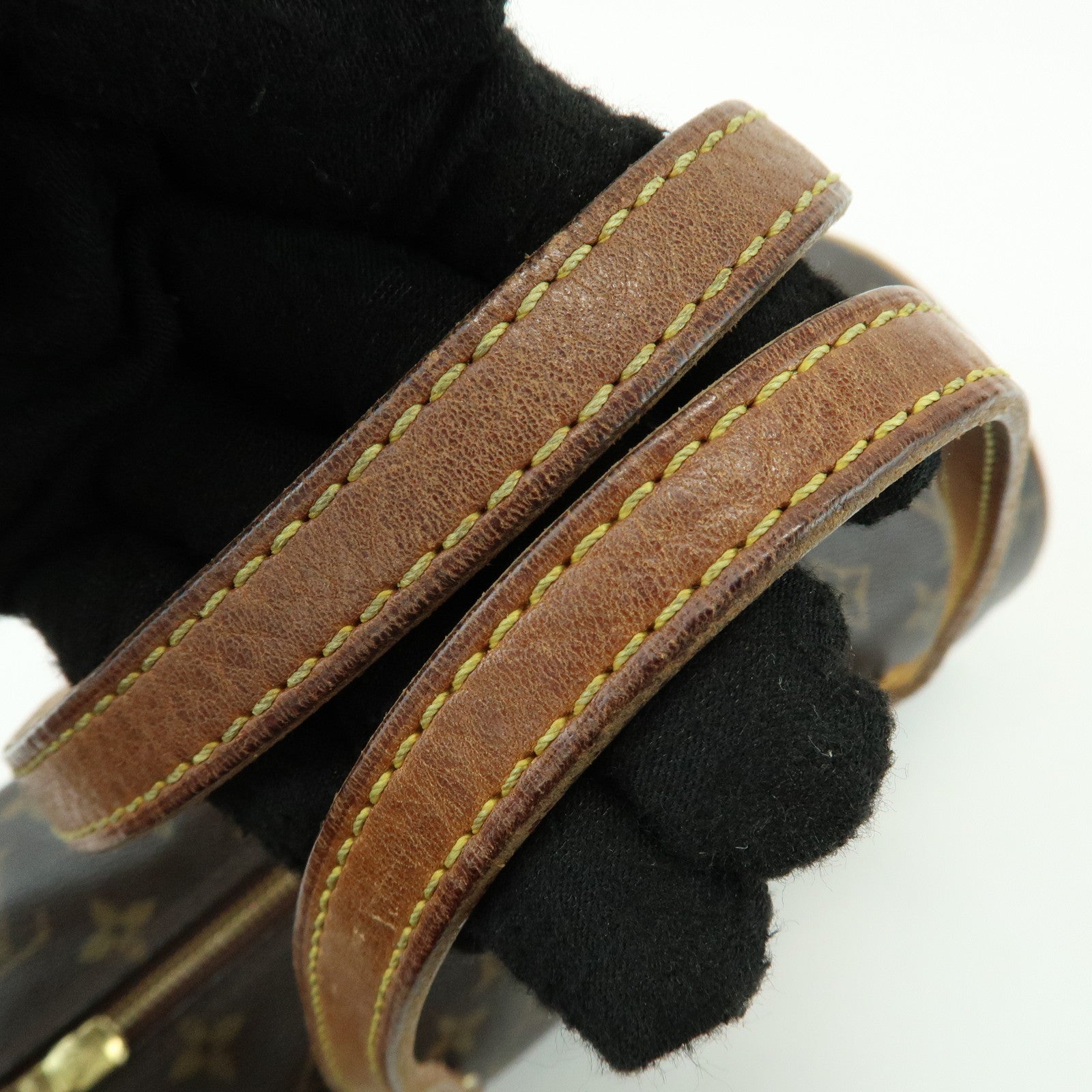 Louis Vuitton Monogram Papillon 30 Canvas Hand Bag Brown M51385