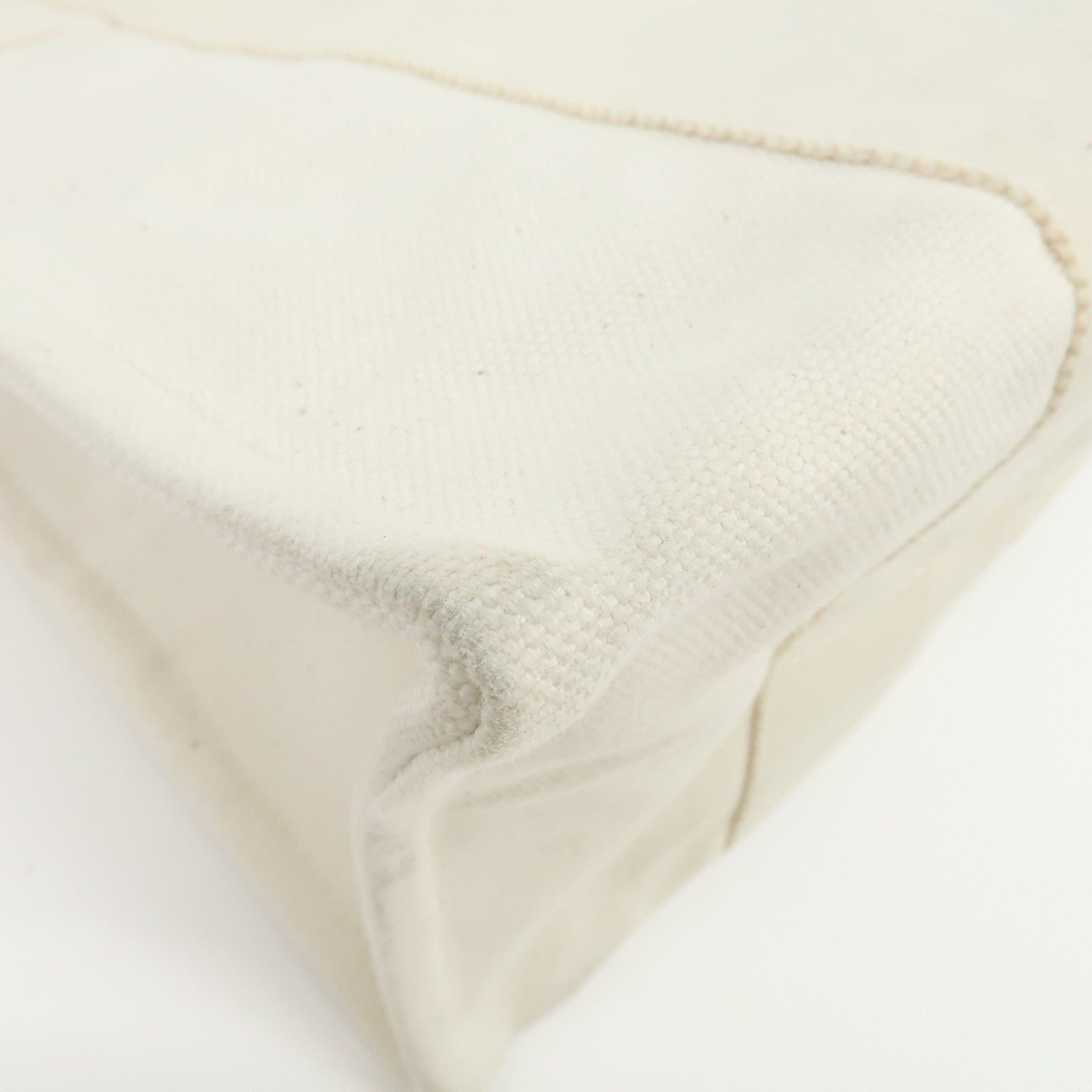 HERMES Bora Bora PM Canvas Tote Bag Hand Bag Ivory