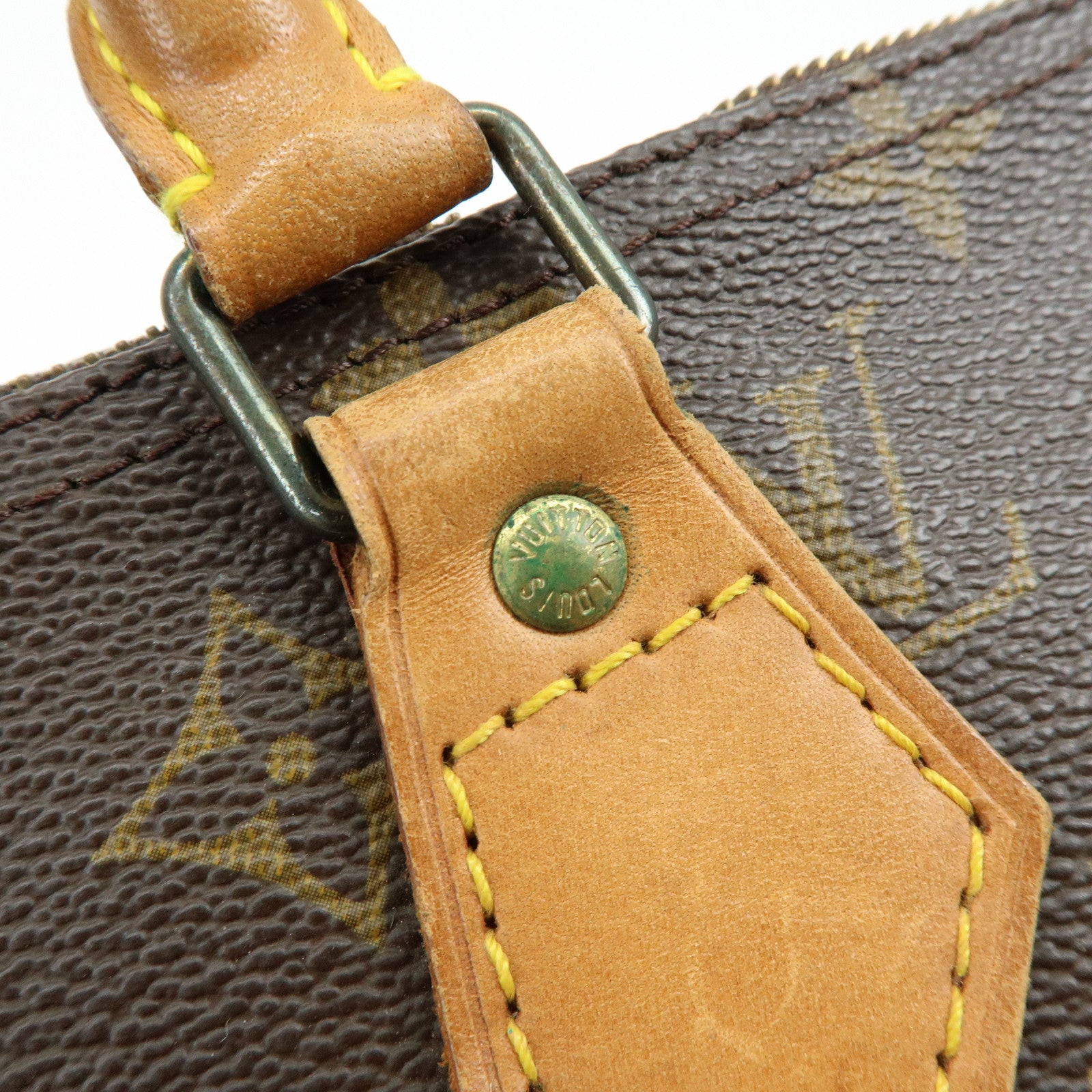 Louis Vuitton Monogram Speedy 40 Boston Bag Brown M41522