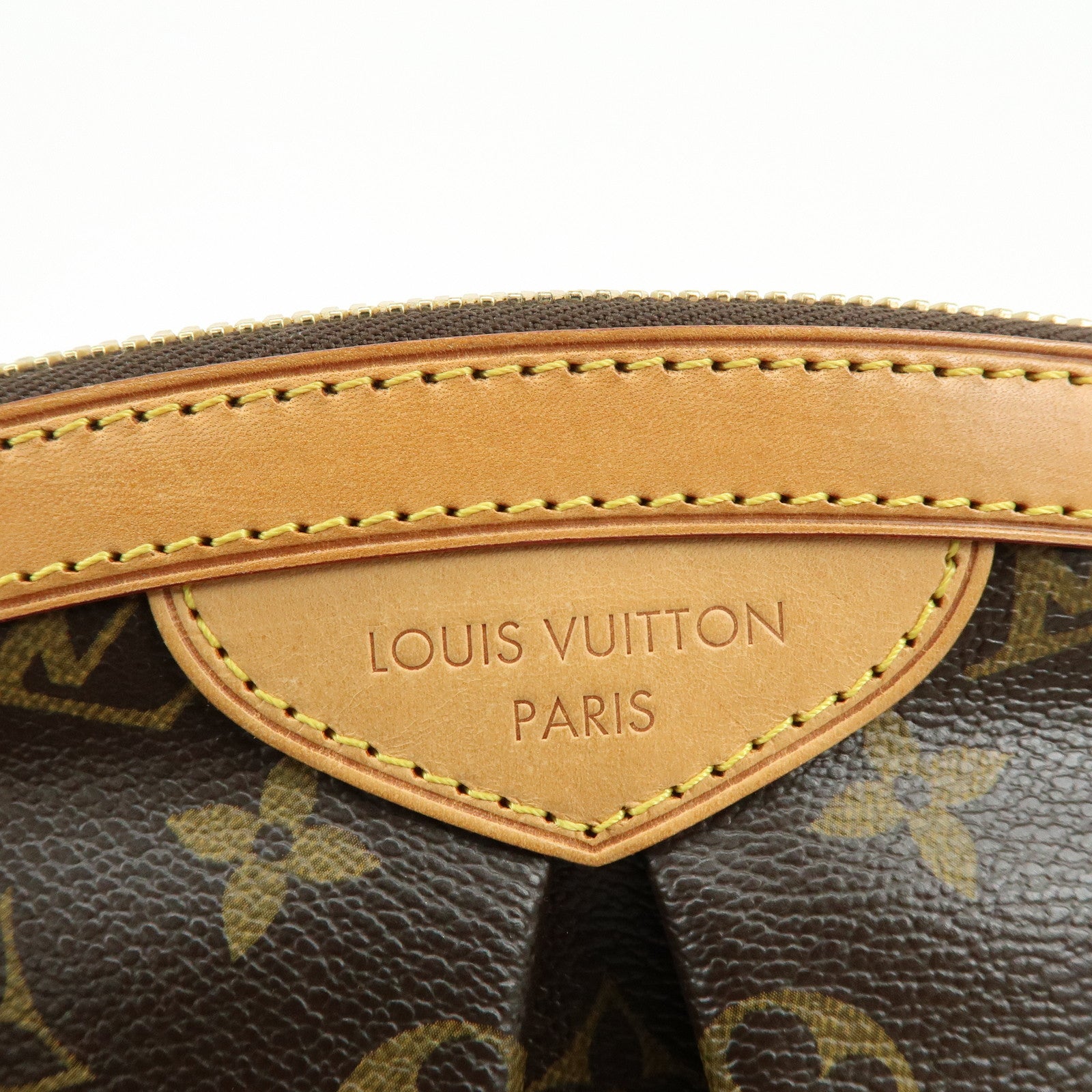 Louis Vuitton Monogram Tivoli PM Hand Bag Shoulder Bag Brown M40143