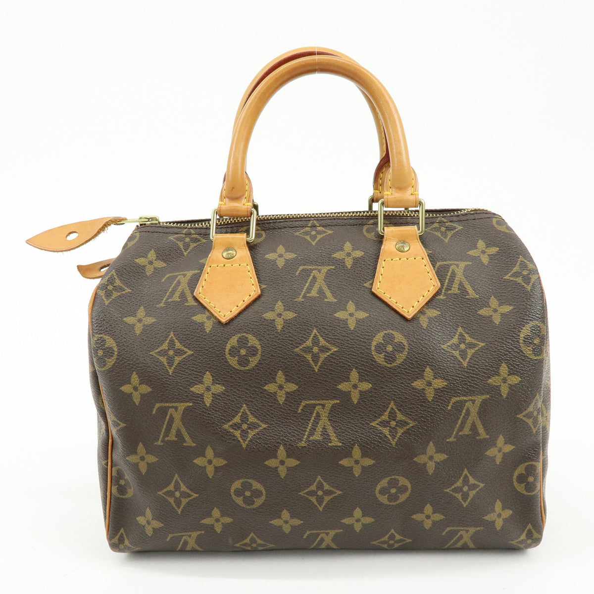 Louis Vuitton Monogram Speedy 25 Boston Bag Hand Bag Brown M41528