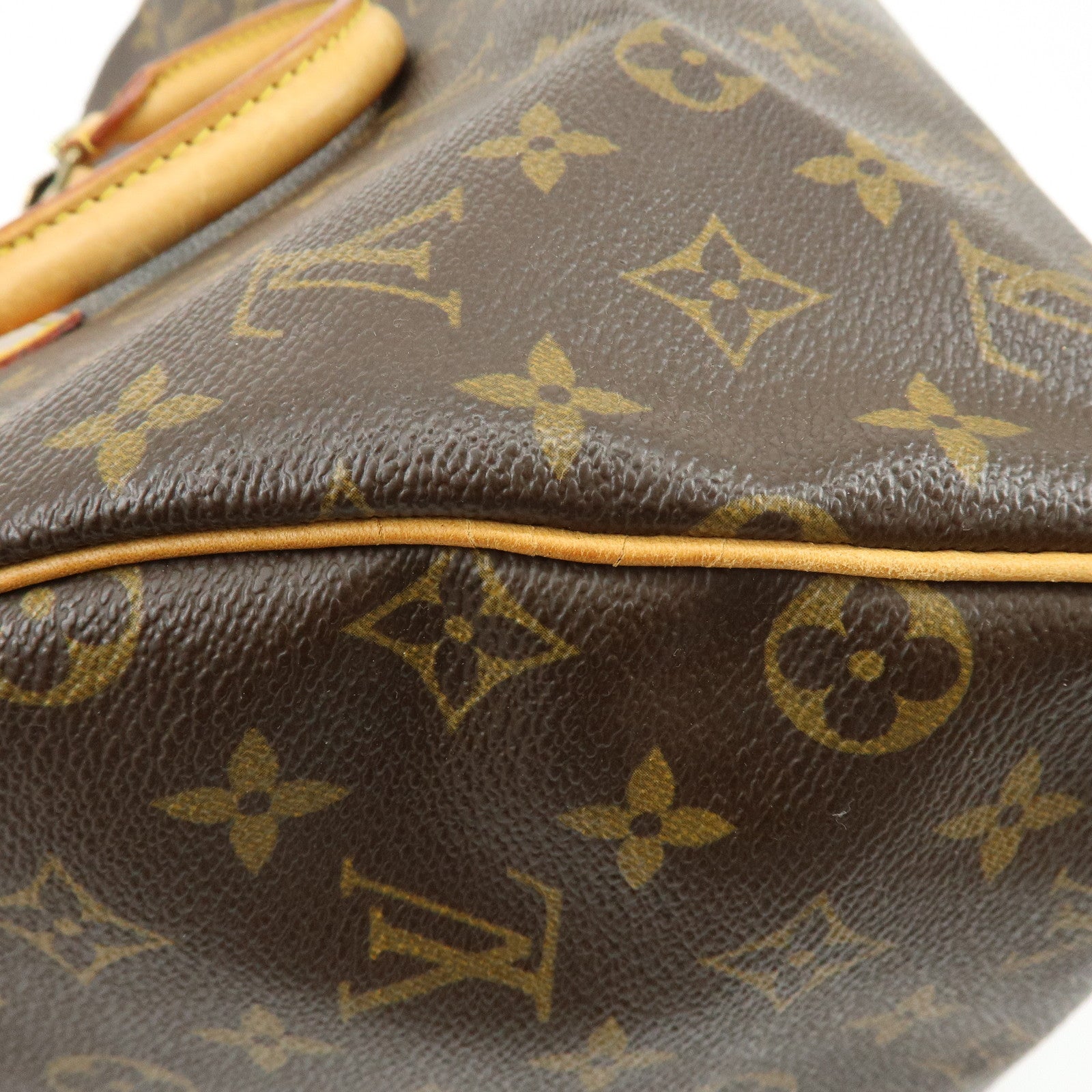 Louis Vuitton Monogram Speedy 30 Boston Bag Hand Bag Brown M41526