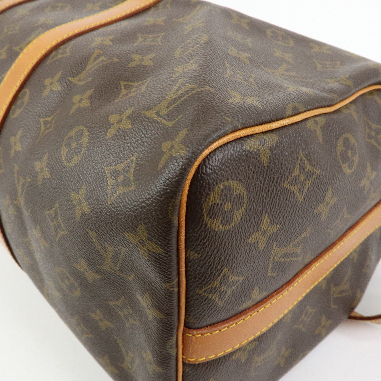 Louis Vuitton Monogram Keep All Bandouliere 45 Boston Bag M41418