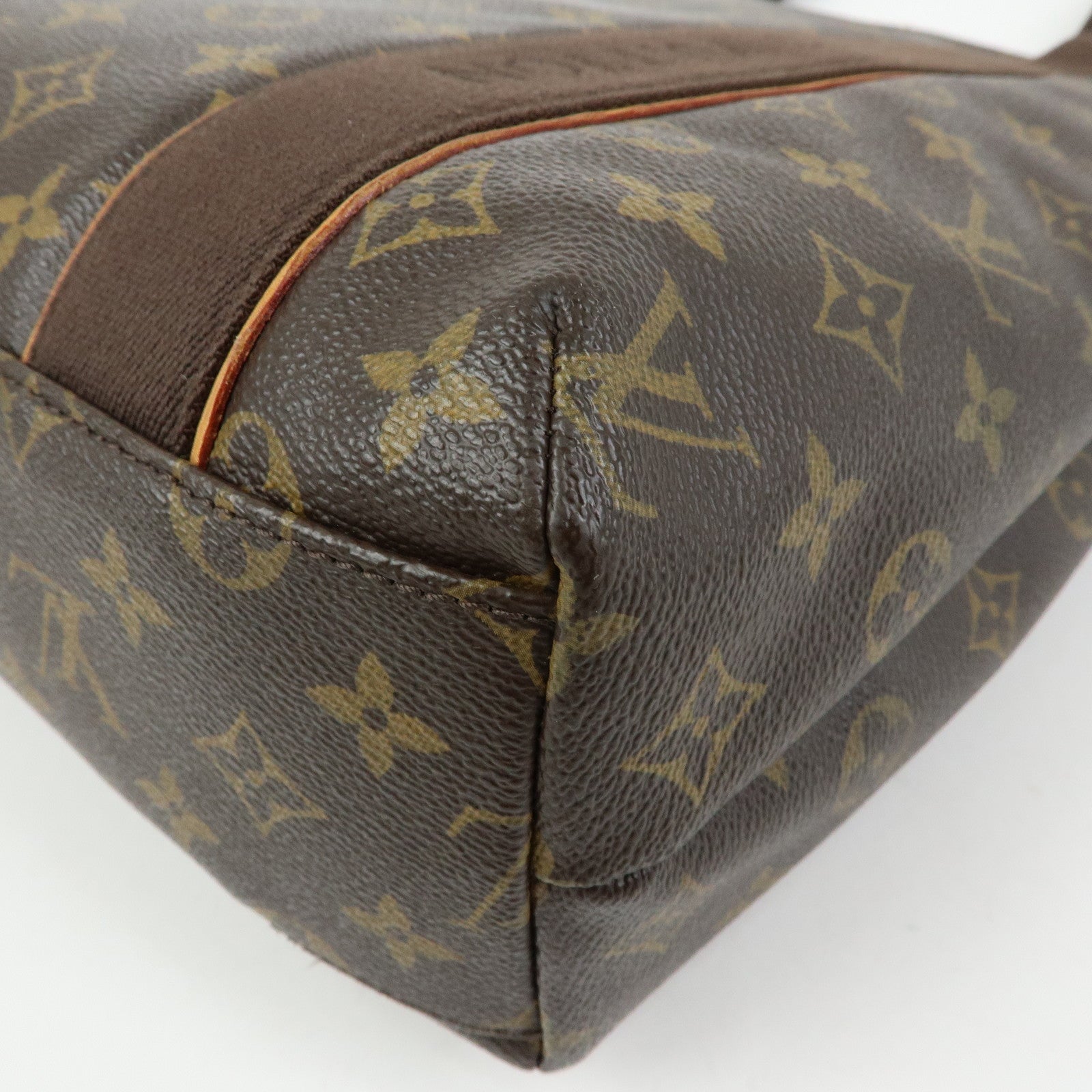 Louis Vuitton Monogram Cabas Beaubourg Tote Bag Brown M53013