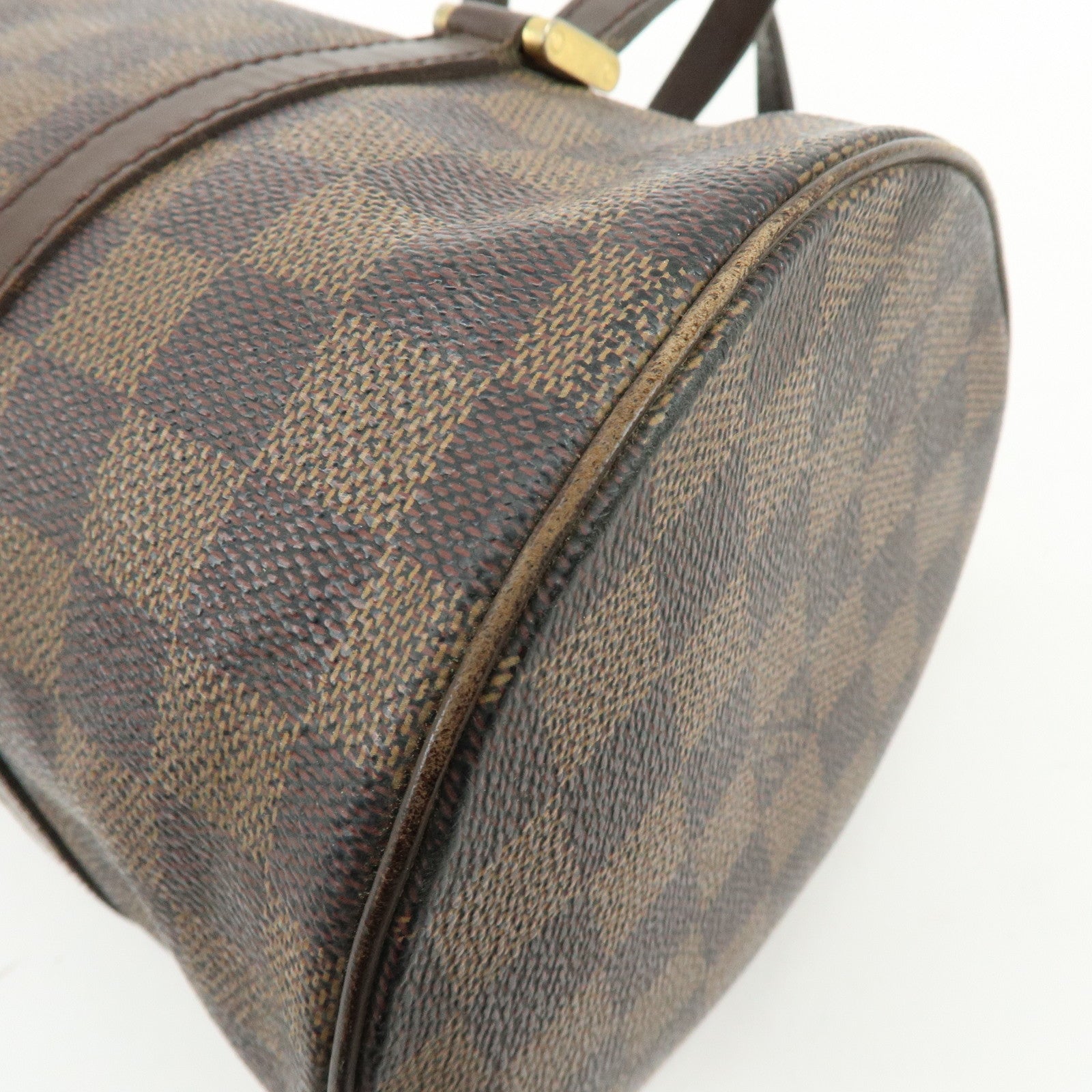 Louis Vuitton Damier Ebene Papillon 30 Hand Bag Brown N51303
