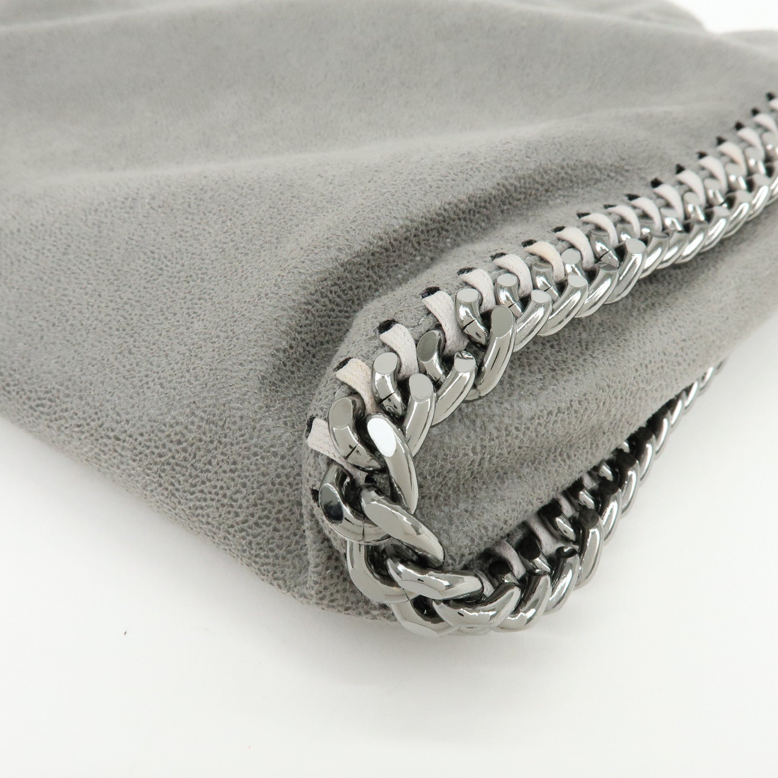STELLA MCCARTNEY Falabella Faux Leather 2Way Bag Grey 371223