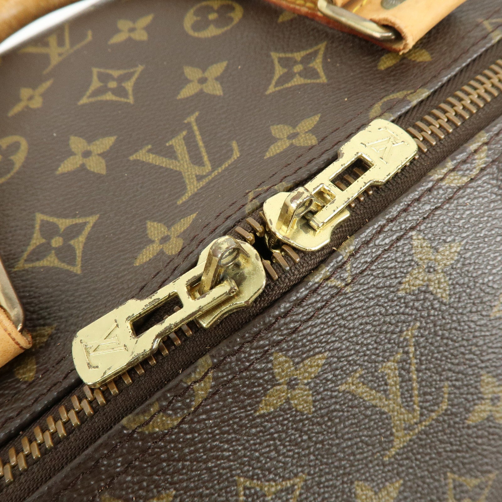 Louis Vuitton Monogram Keep All 55 Boston Bag Brown M41424