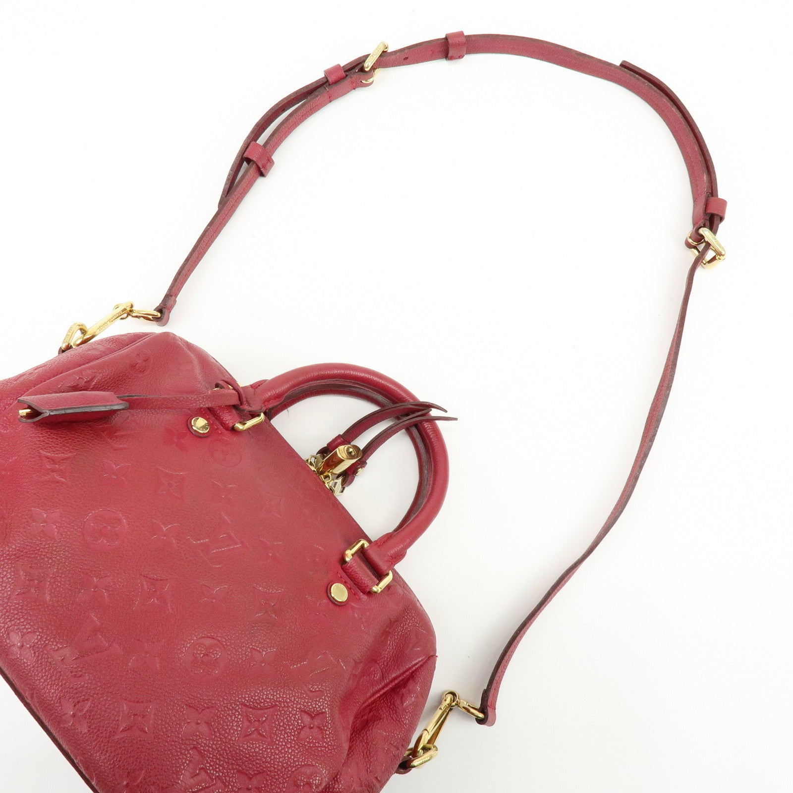 Louis Vuitton Monogram Empreinte Speedy Bandouliere 25 M40764