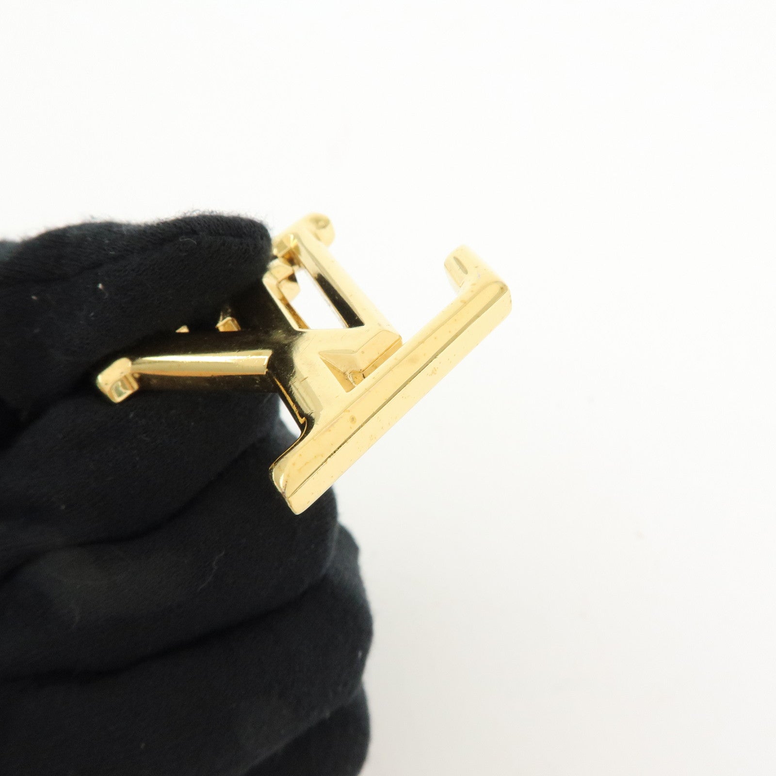 Louis Vuitton Porte Cles LV Facettes Bag Charm Key Chain Gold M65216