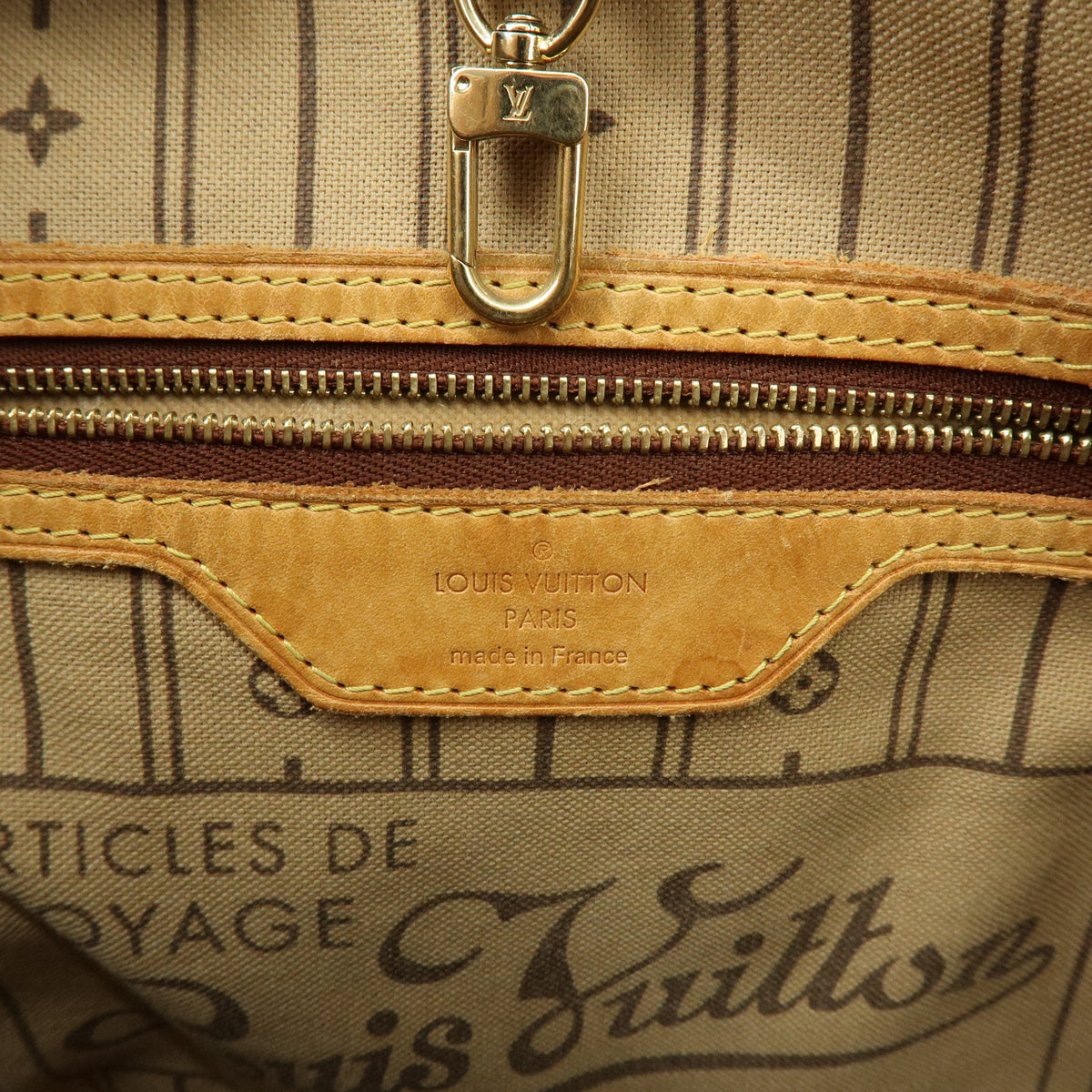Louis Vuitton Monogram Neverfull PM Tote Bag Hand Bag M40155