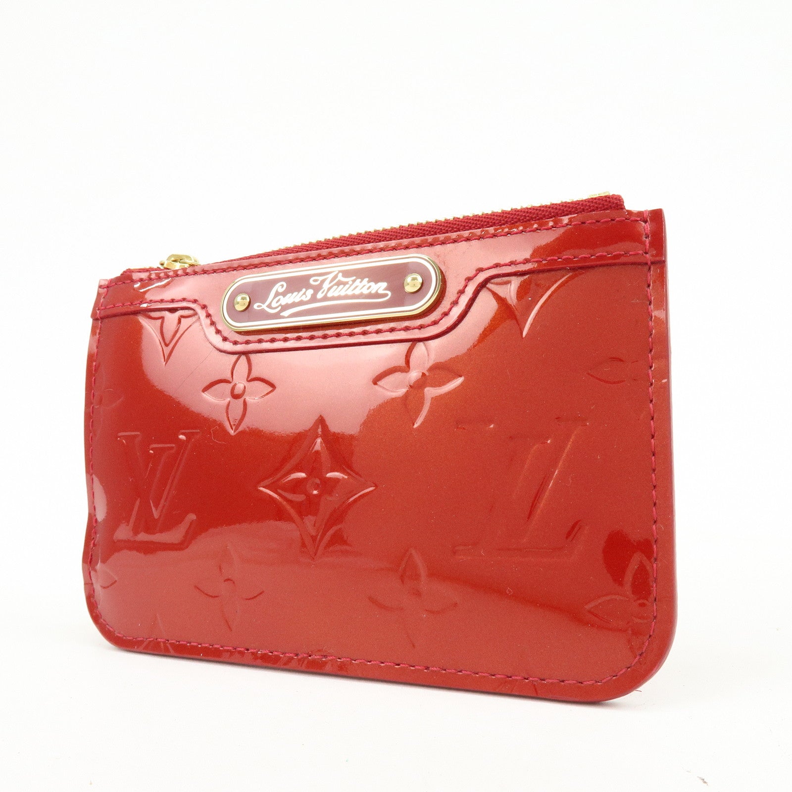 Louis Vuitton Monogram Vernis Pochette Cles NM Coin Case M93559
