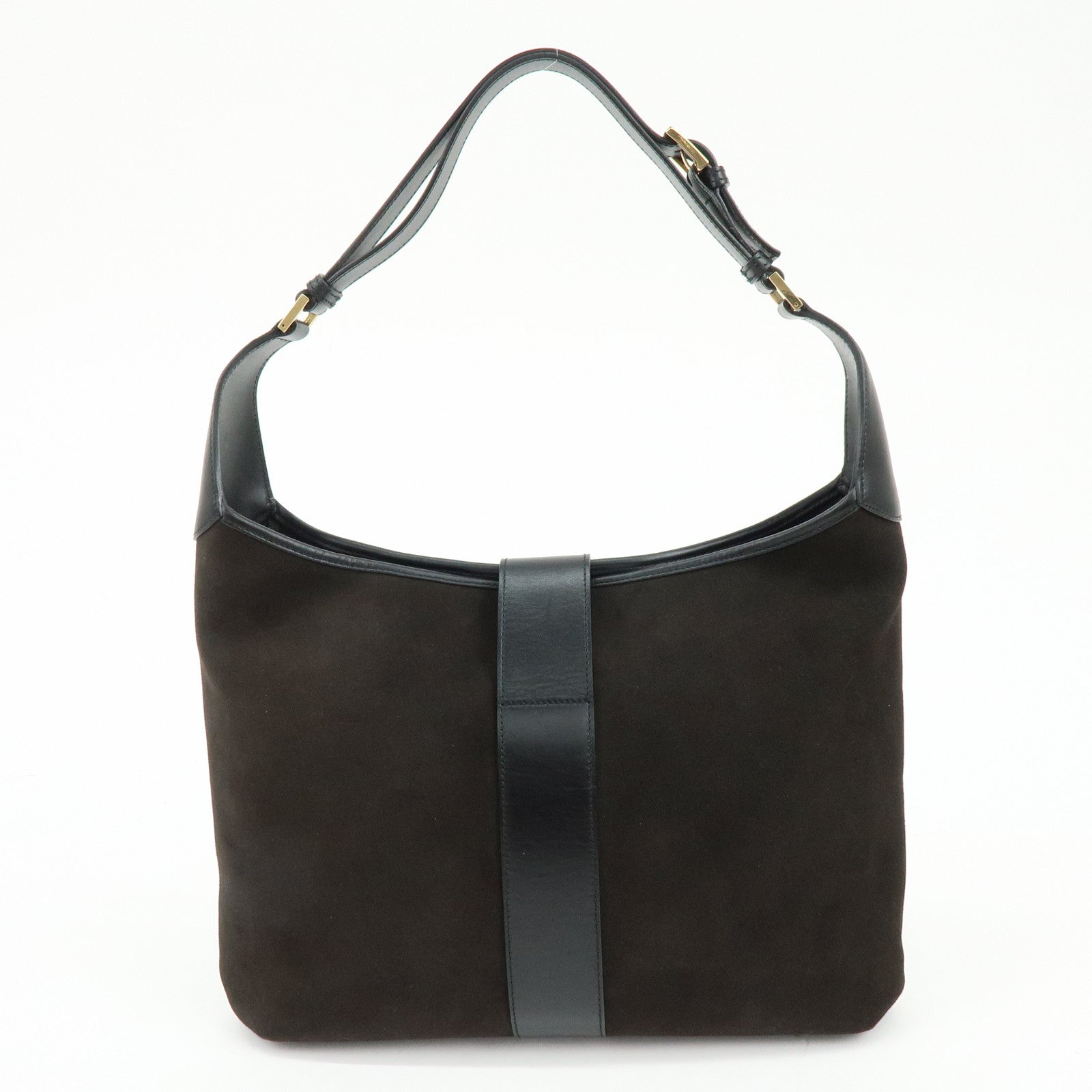 GUCCI Dionysus Suede Leather Shoulder Bag Hand Bag Dark Brown 001.4067