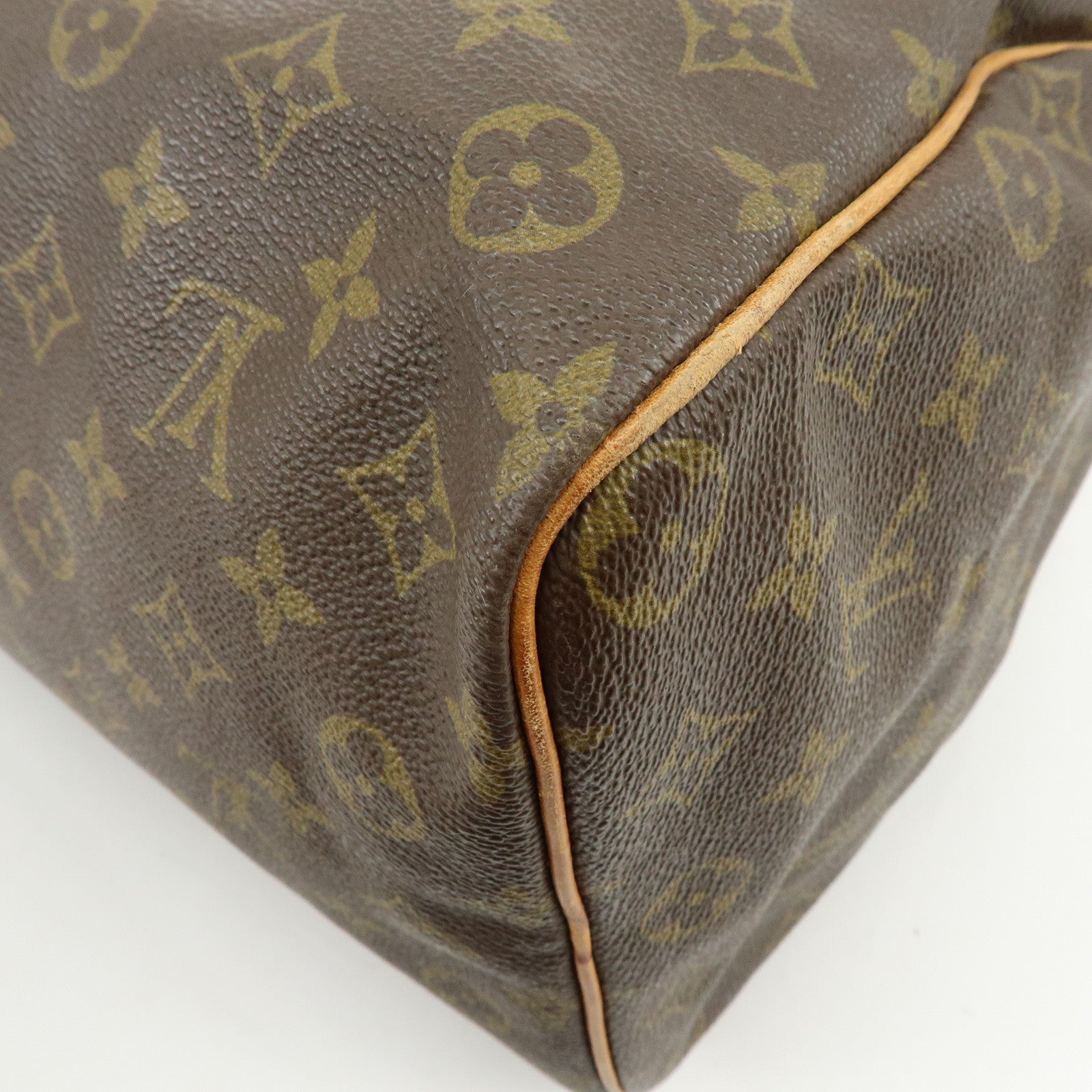 Louis Vuitton Monogram Speedy 35 Canvas Boston Bag Hand Bag M41524