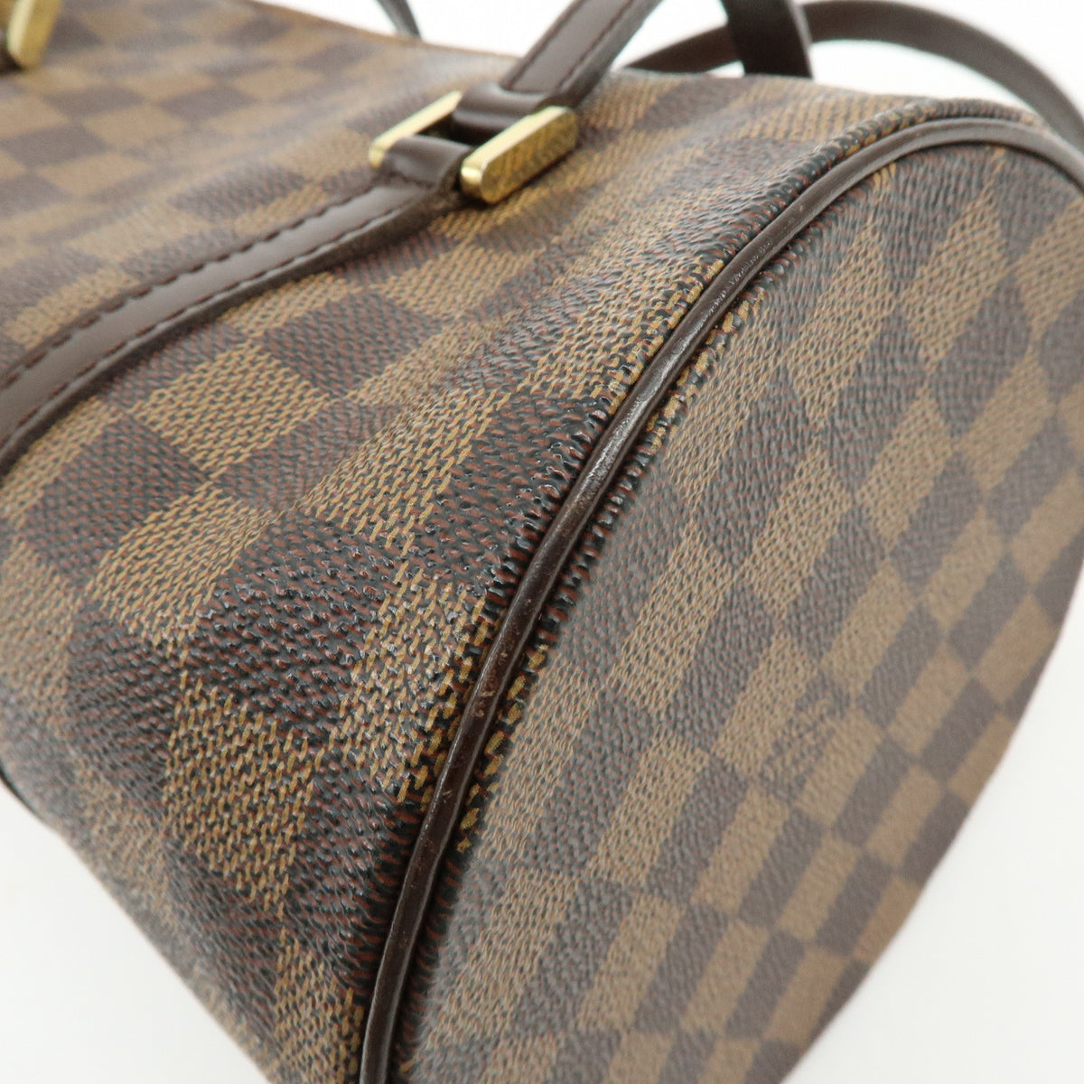 Louis Vuitton Damier Ebene Papillon 30 Hand Bag Brown N51303