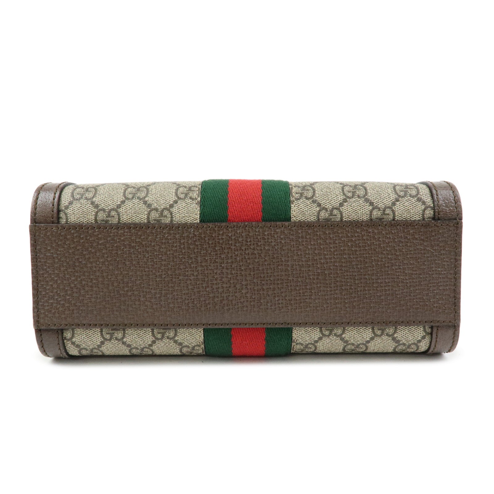 GUCCI Ophidia Sherry  Double G GG Supreme Leather 2Way Hand Bag 547551