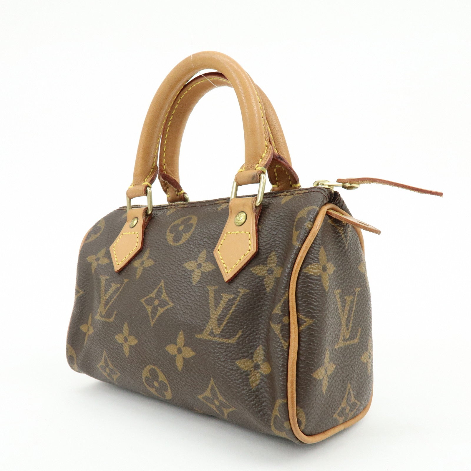 Louis Vuitton Monogram Canvas Mini Speedy Hand Bag M41534