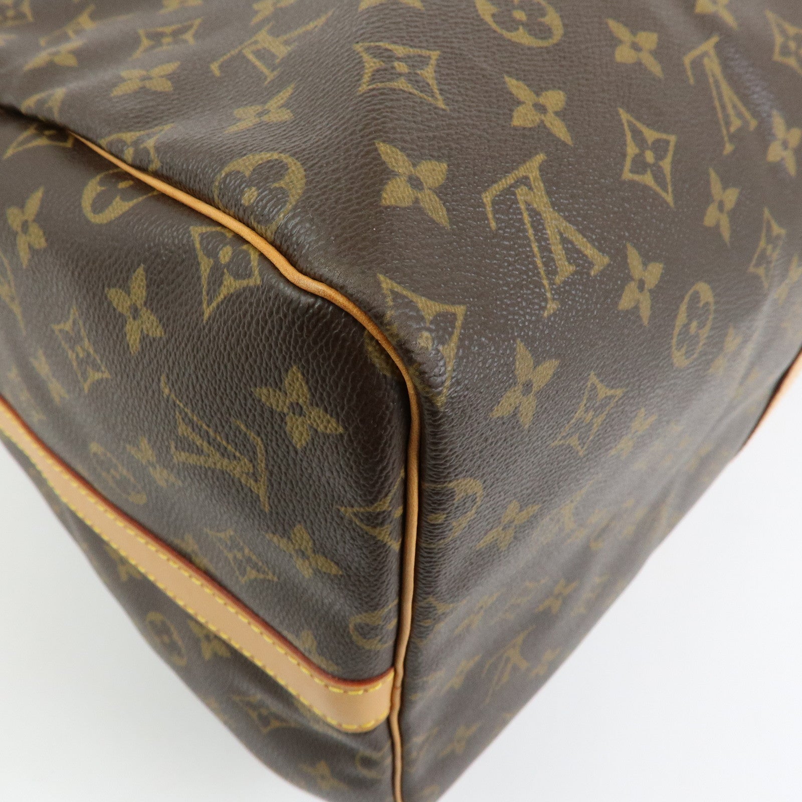 Louis Vuitton Monogram Keep All Bandouliere 55 Boston Bag M41414