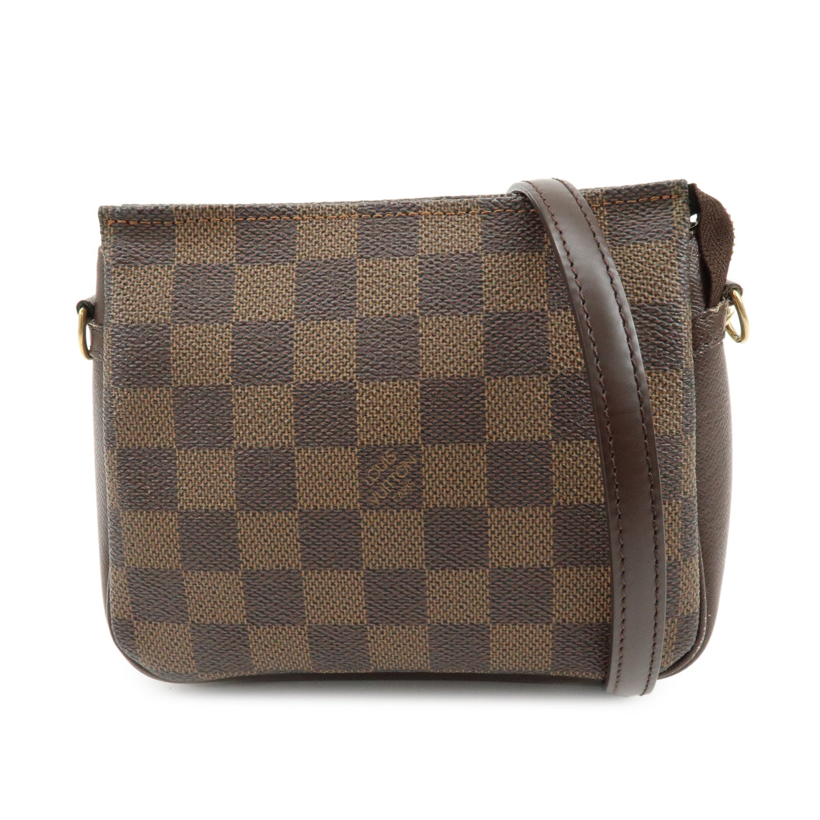 Louis Vuitton Damier Trousse Makeup Accessory Pouch Brown N51982 Lot