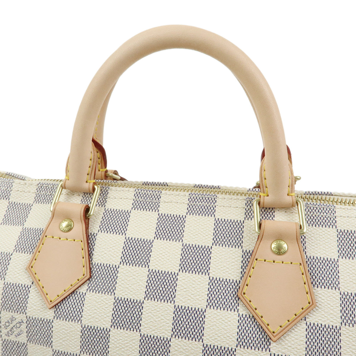 Louis Vuitton Damier Azur Speedy 30 Canvas Boston Bag Hand Bag N41533