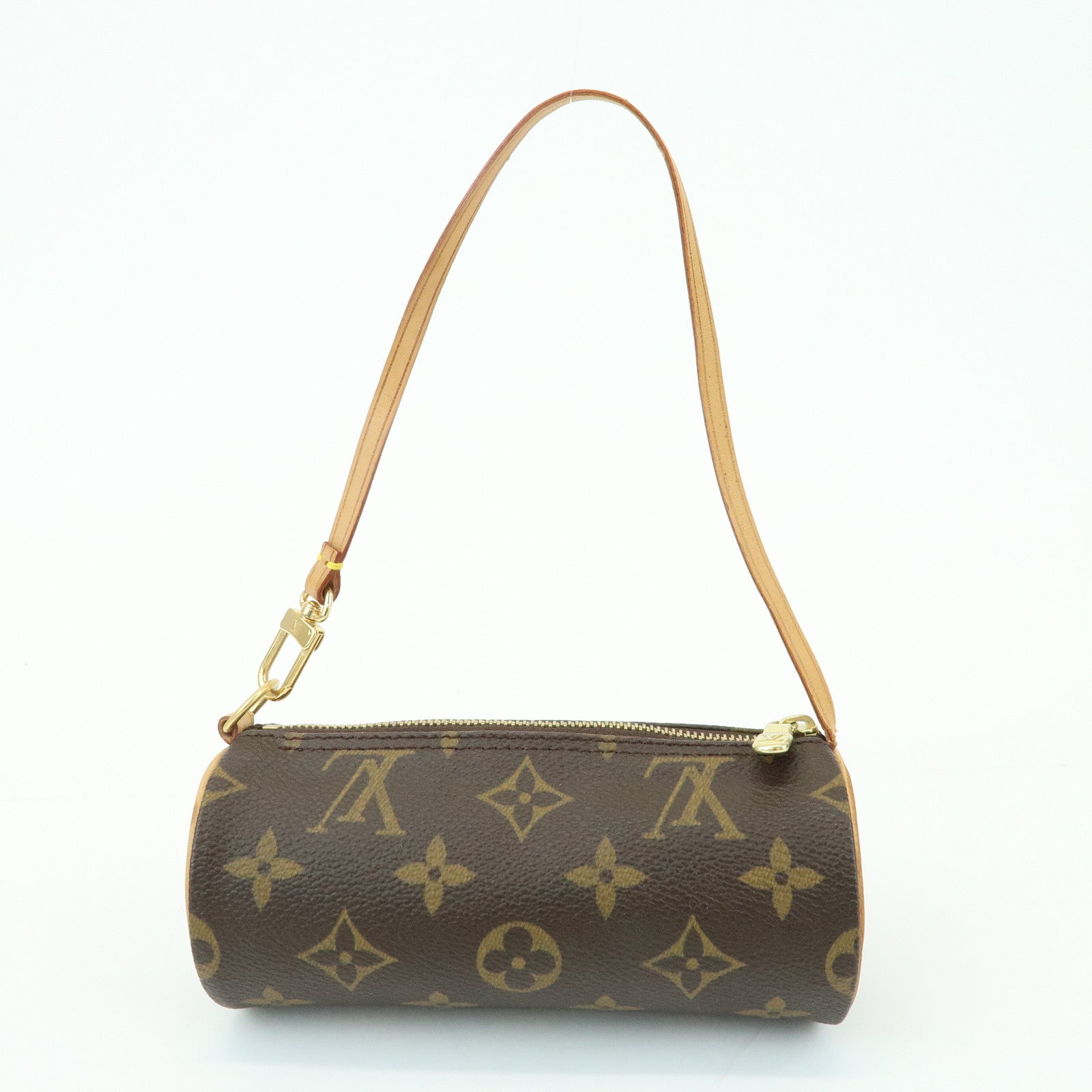 Louis Vuitton Monogram Canvas Mini Pouch for Papillon Bag Brown