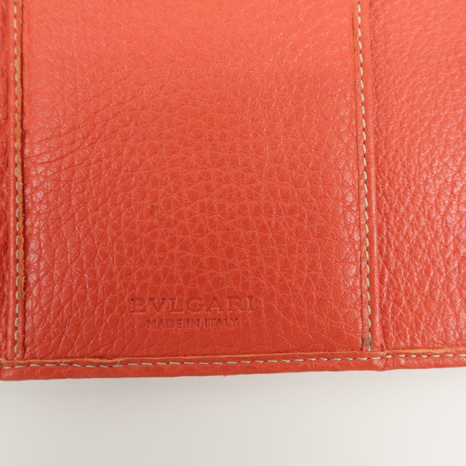 BVLGARI Logomania Jacquard Leather Bi-fold Long Wallet 2Way Bag Beige