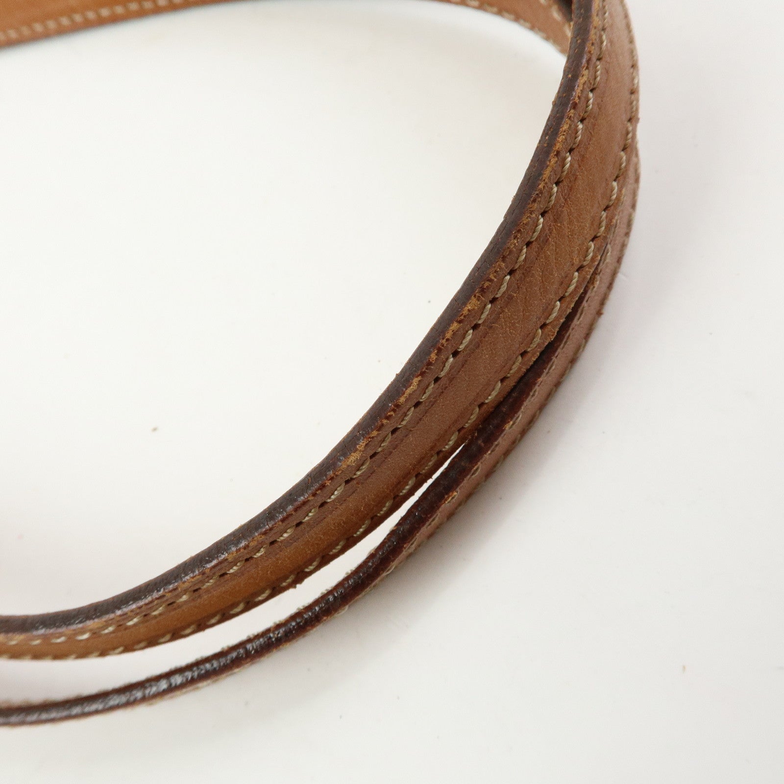CELINE Macadam PVC Leather Tote Bag Shoulder Bag Brown