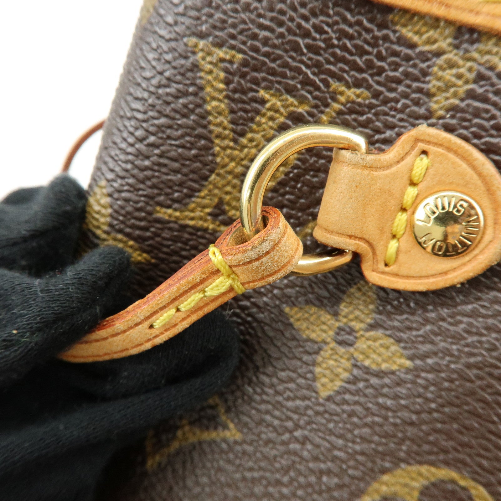 Louis Vuitton Monogram Neverfull PM Tote Bag Hand Bag Brown M40155