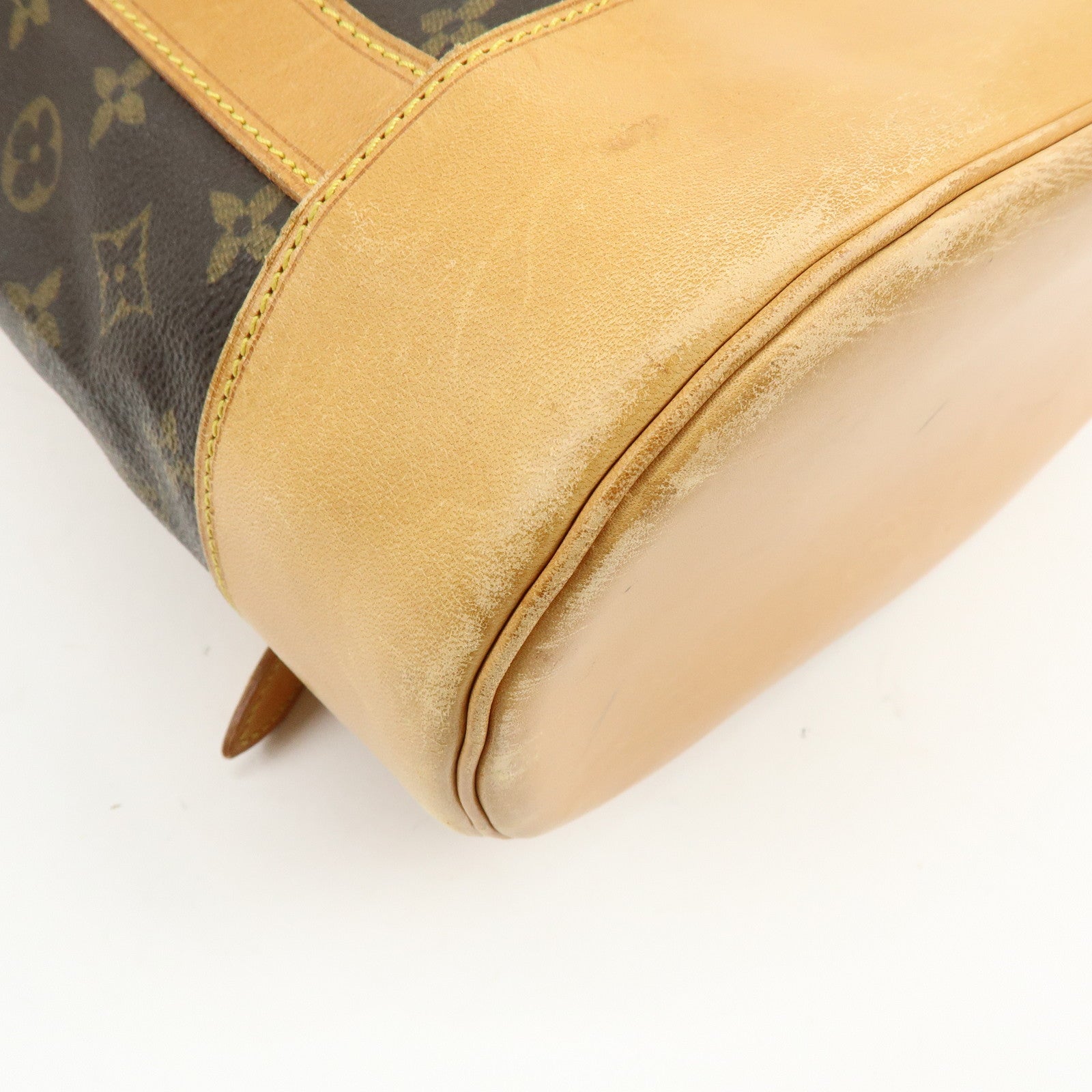 Louis Vuitton Monogram Randonnee PM Laundry Shoulder Bag Brown M42243