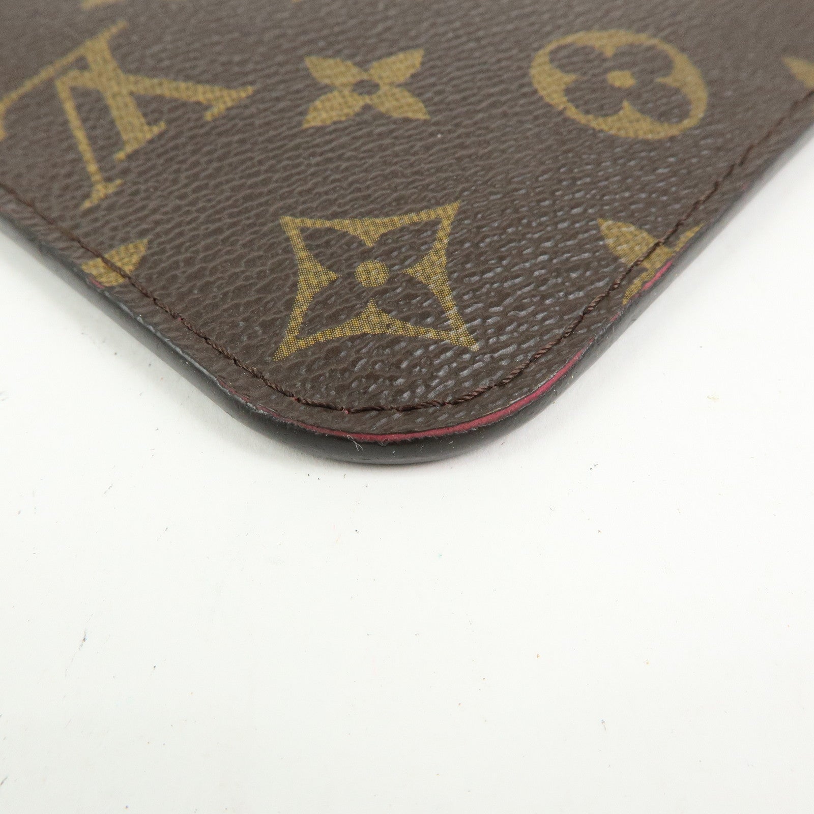 Louis Vuitton Monogram Canvas Pouch for Neverfull PM Tote Bag Pivoine