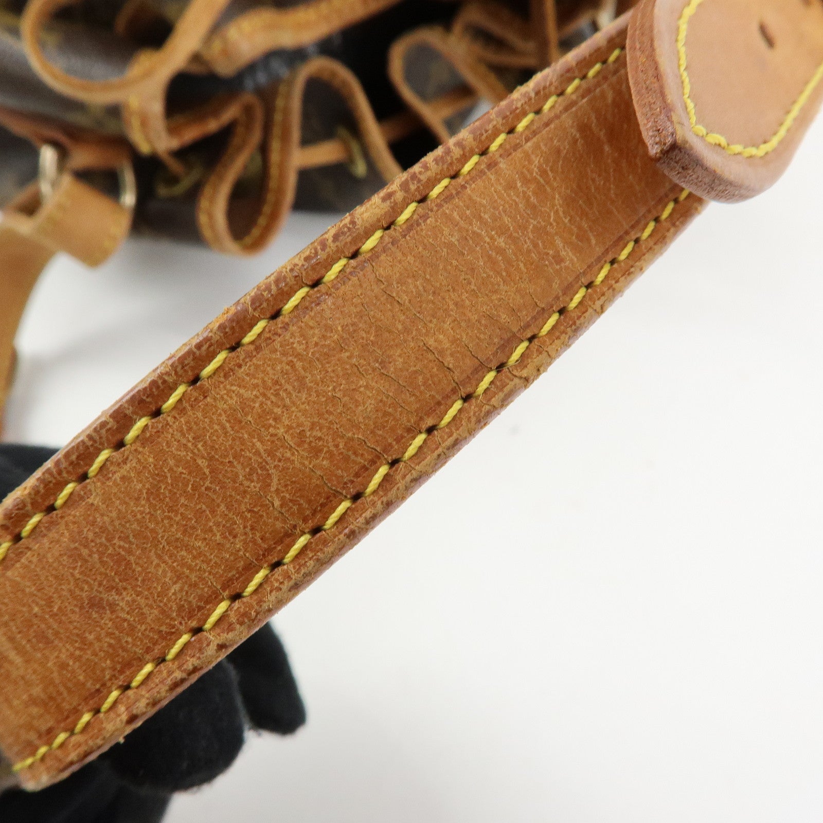 Louis Vuitton Monogram Petit Noe Shoulder Bag Brown M42226