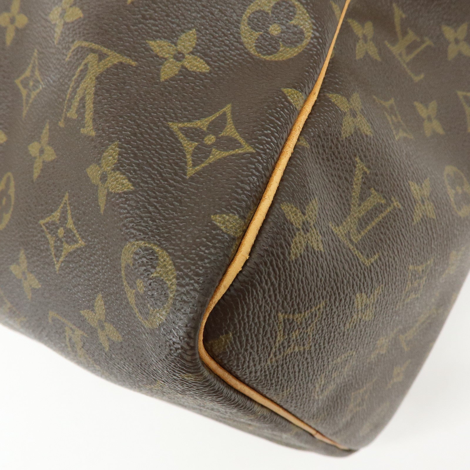 Louis Vuitton Monogram Keep All 50 Boston Bag Brown M41426