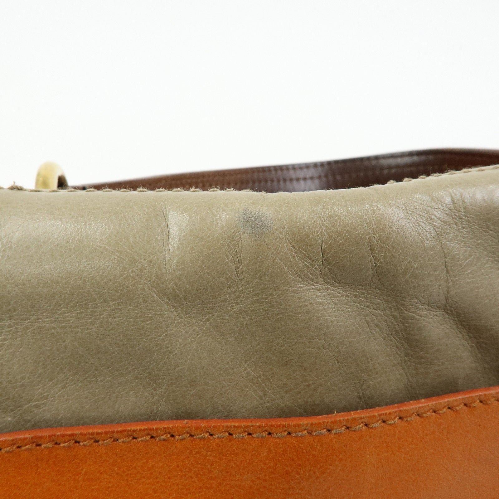 SAINT LAURENT PARIS Baby Cabas Muse Two Leather Suede Hand Bag