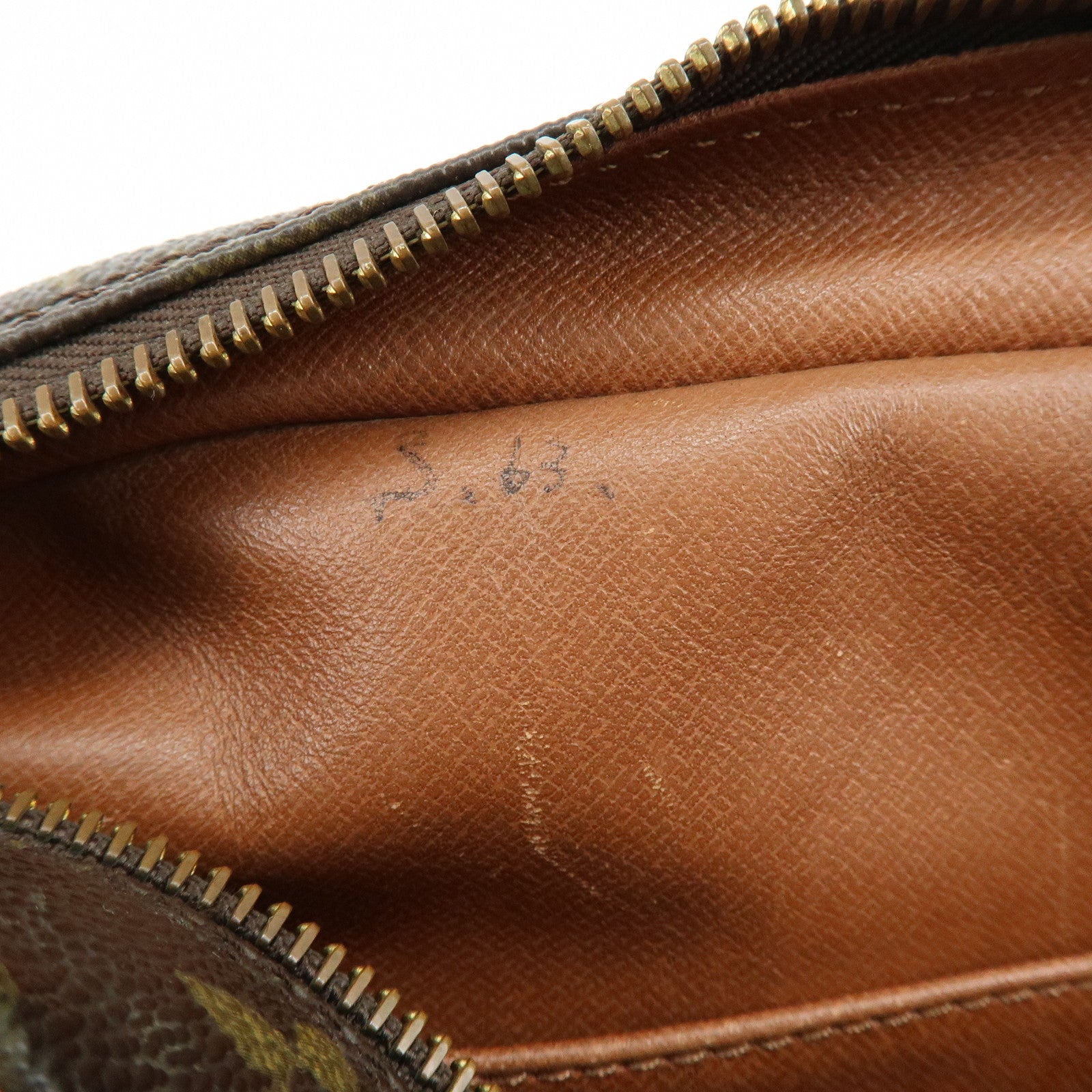 Louis Vuitton Monogram Compiegne 28 Pouch Clutch Bag Brown M51845