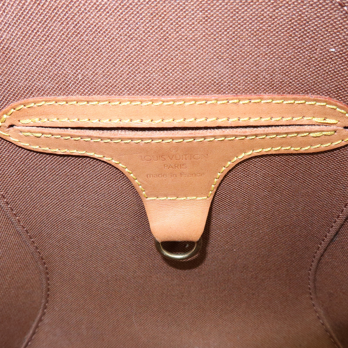 Louis Vuitton Monogram Ellipse PM Hand Bag Brown M51127