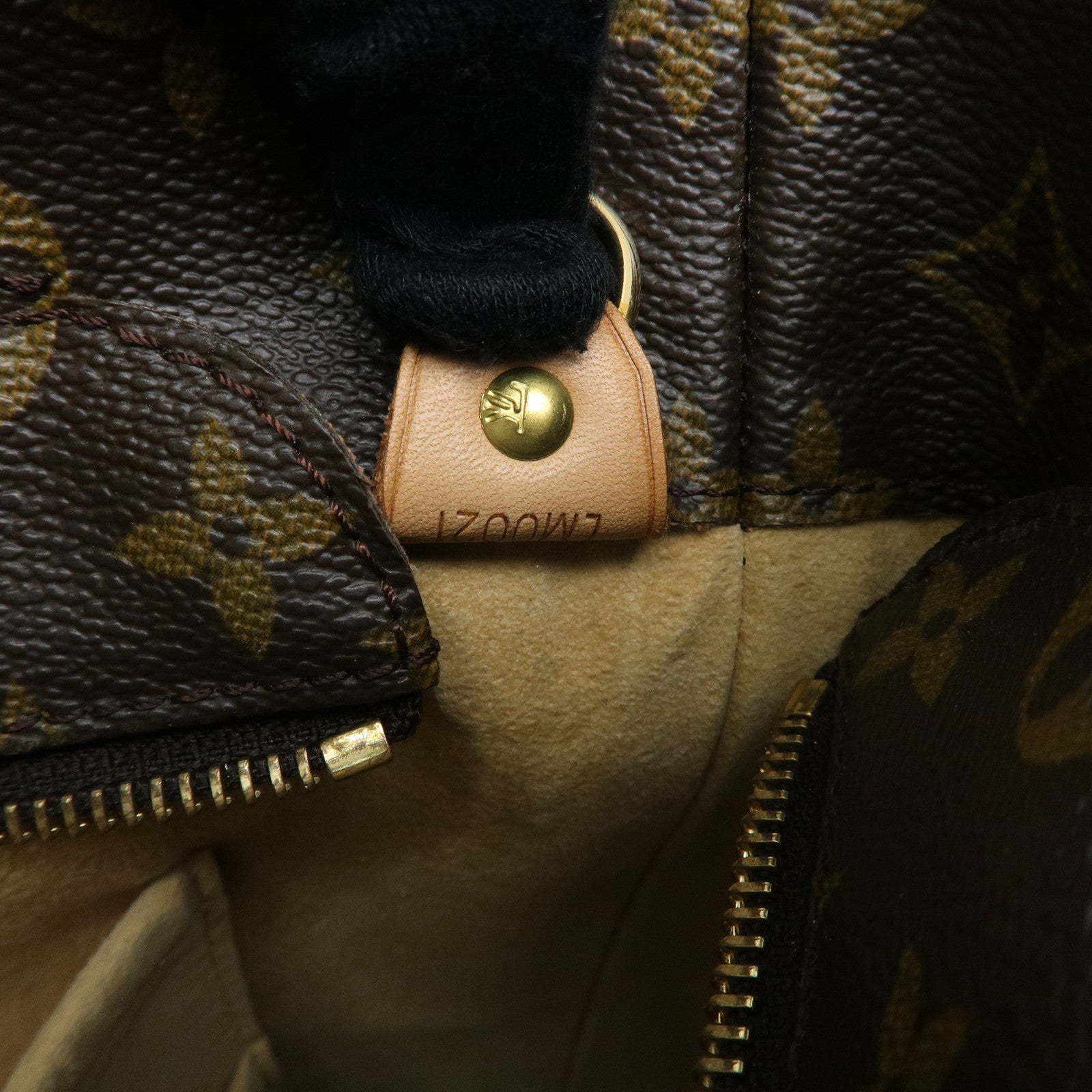 Louis Vuitton Monogram Luco Tote Bag Shoulder Bag Brown M51155