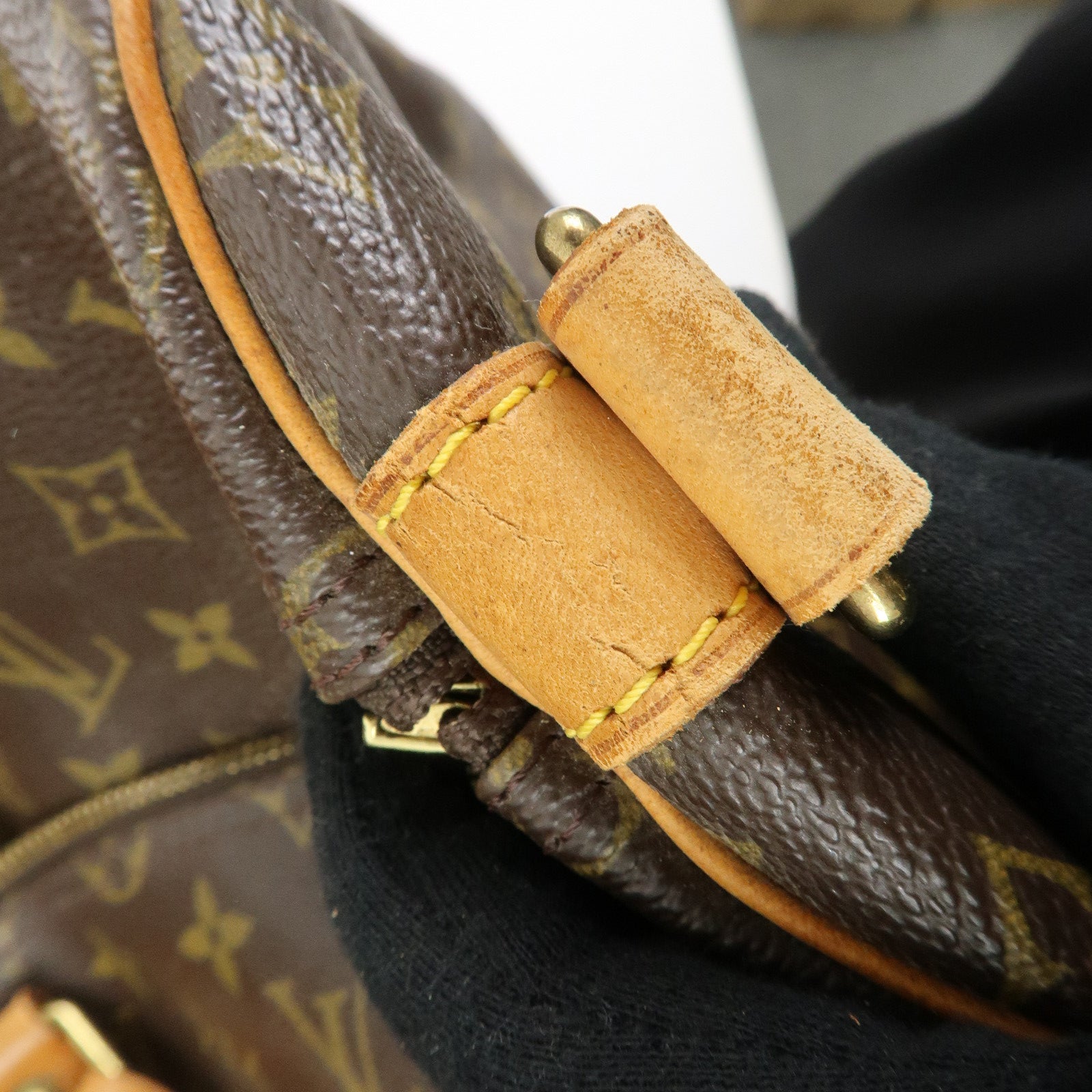 Louis Vuitton Monogram Keep All Bandouliere 55 Boston Bag M41414