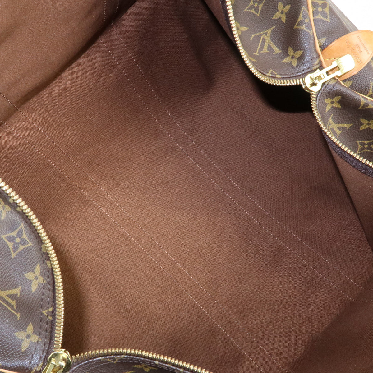 Louis Vuitton Monogram Keep All 55 Boston Bag Brown M41424